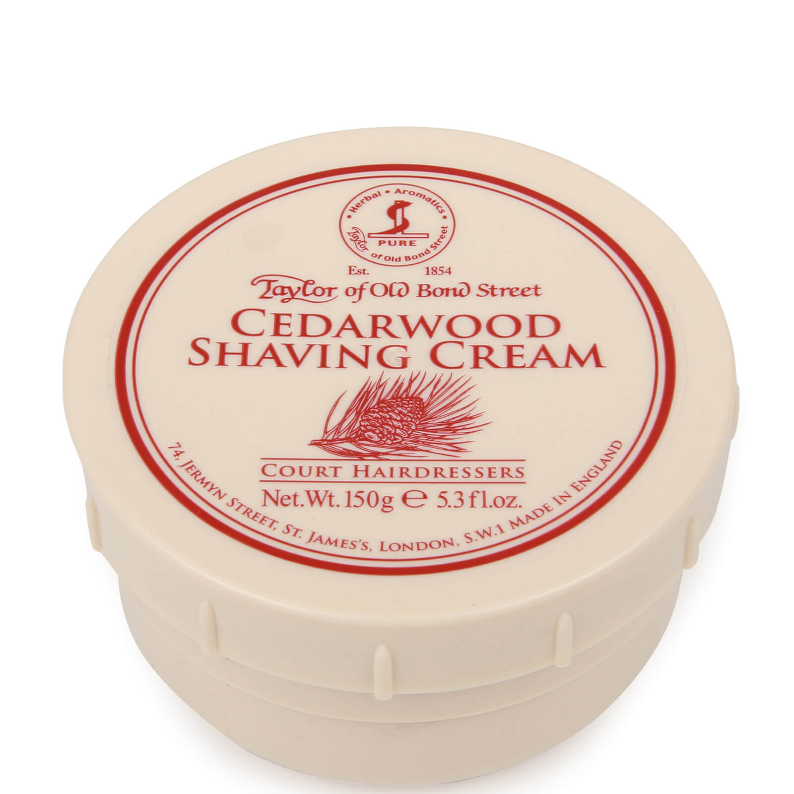 Taylor of Old Bond Street Shaving Cream Bowl - Cedarwood (150g)