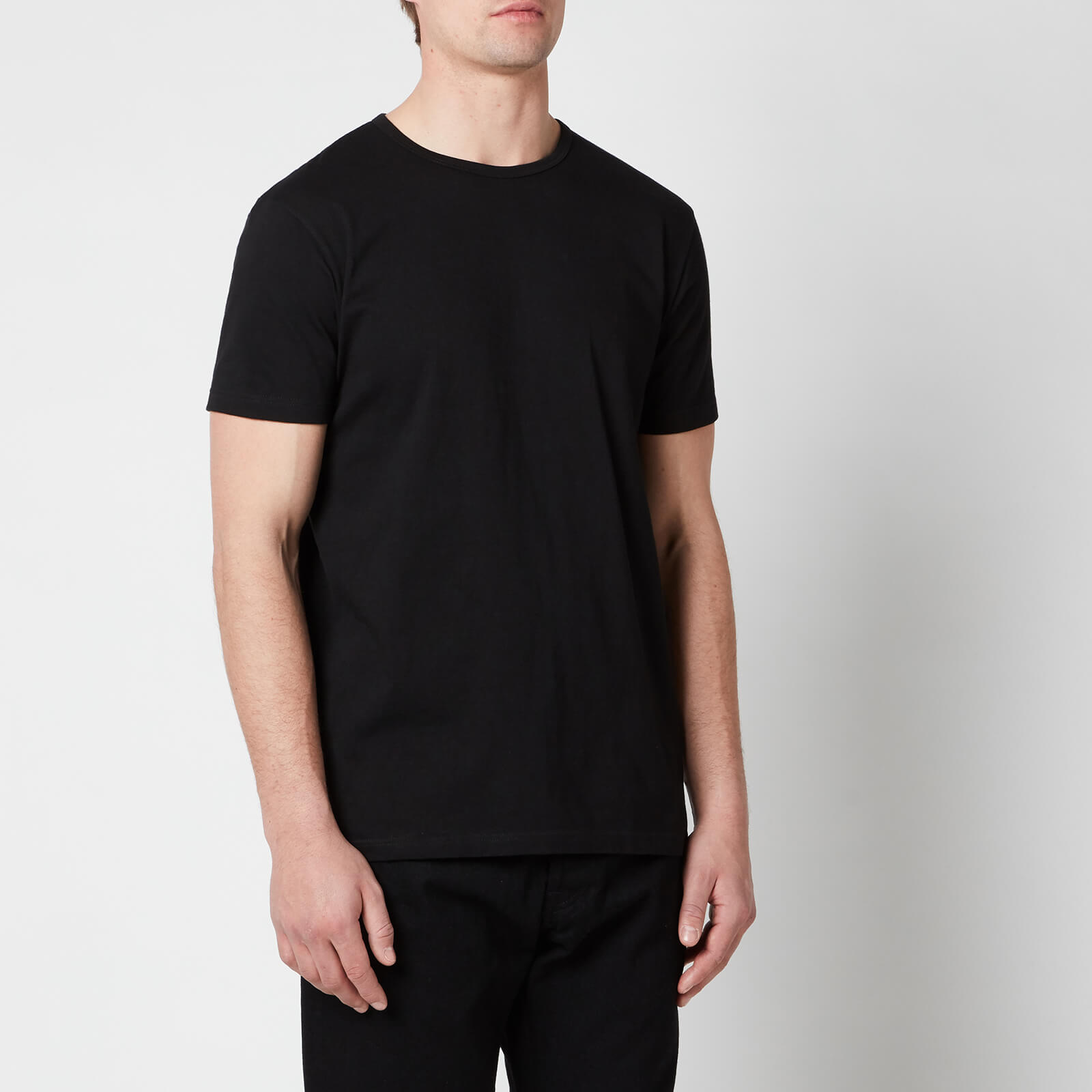 Edwin Men's Double Pack Short Sleeve T-Shirt - Black - S