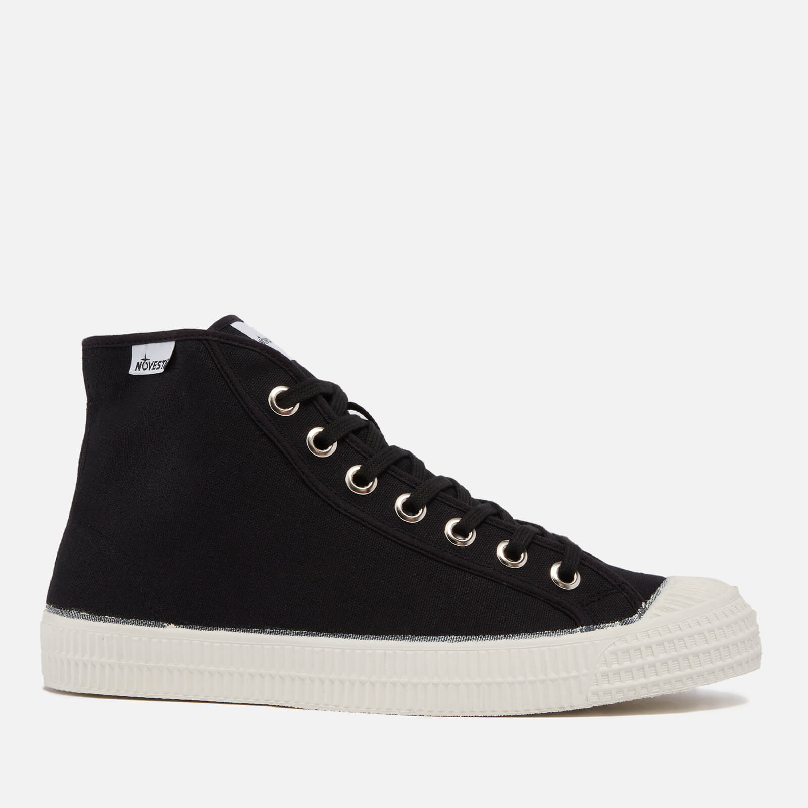 Novesta Star Dribble Canvas High Top Trainers - UK 7