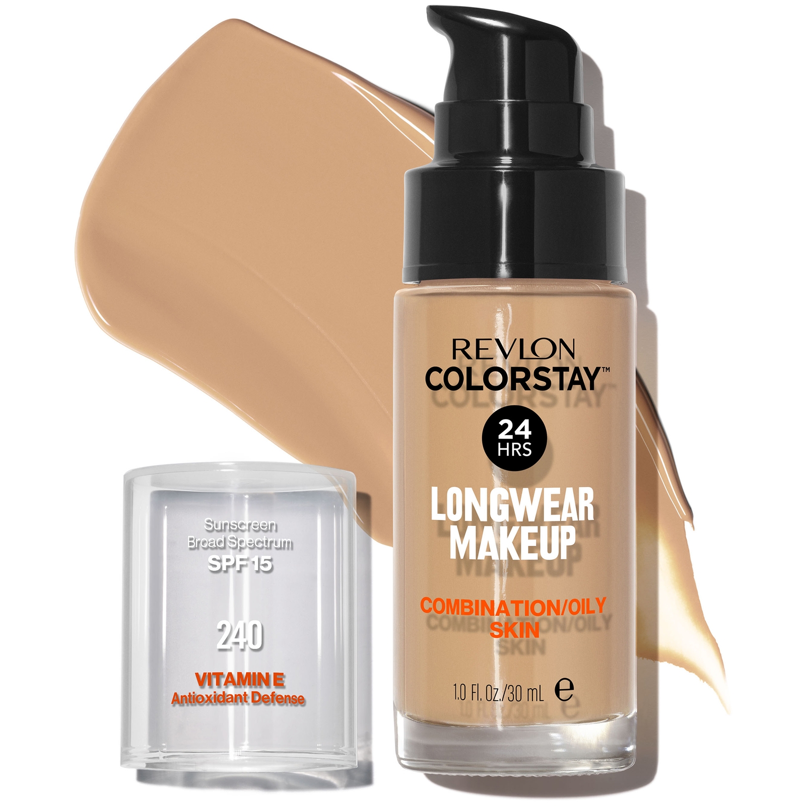 Photos - Other Cosmetics Revlon ColorStay Make-Up Foundation for Combination/Oily Skin (Various Sha 
