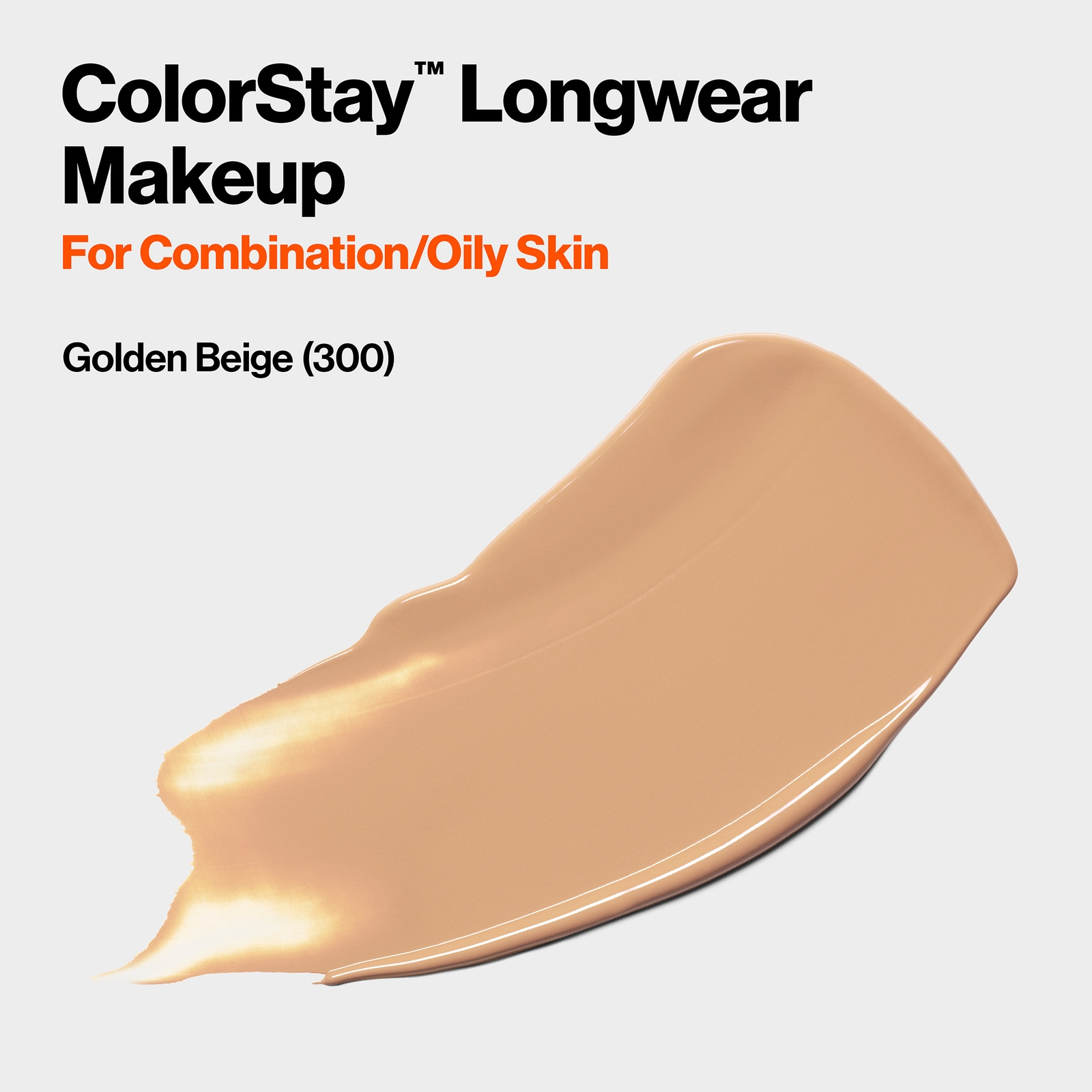Image of Revlon ColorStay Make-Up Foundation for Combination/Oily Skin (Various Shades) - Golden Beige