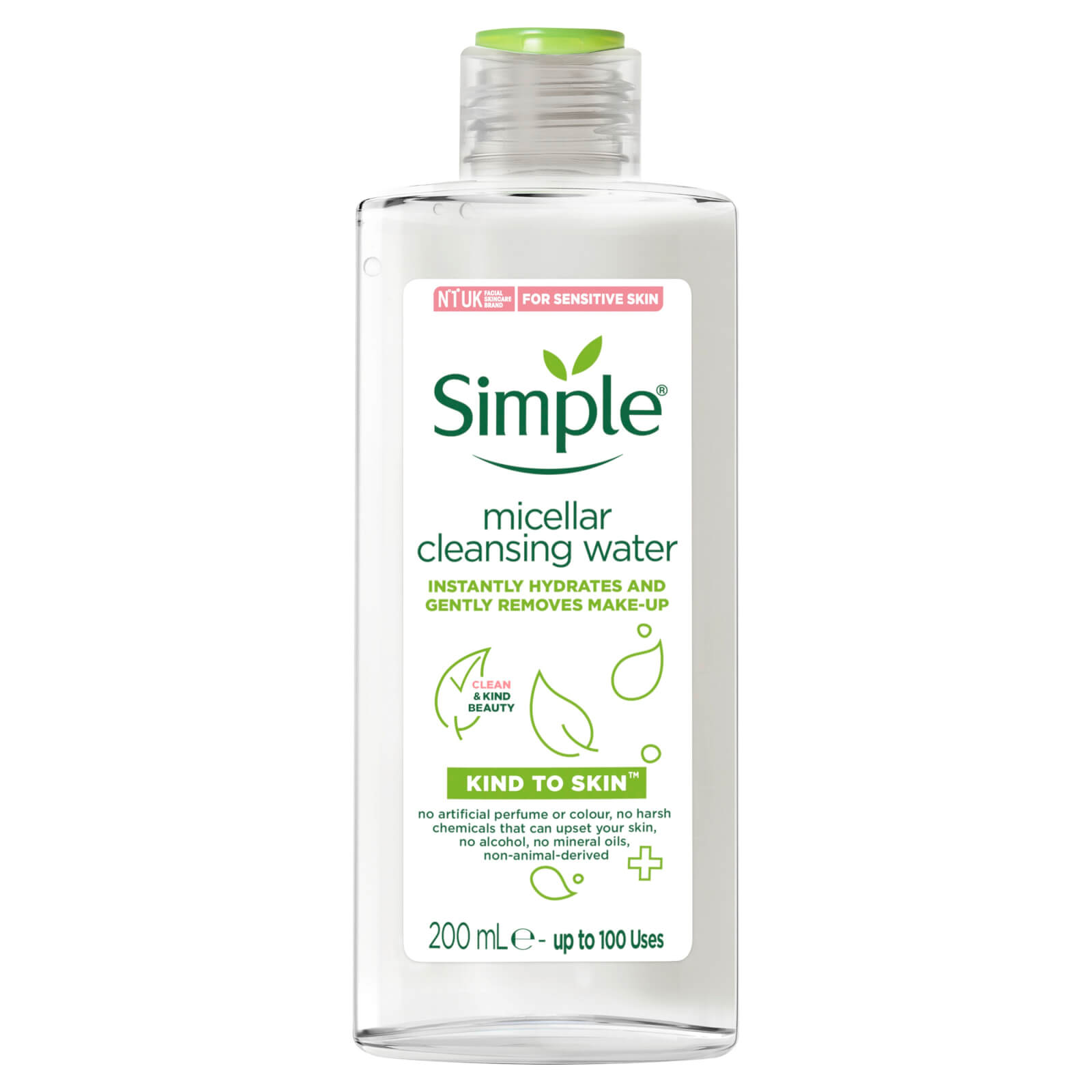 Simple Micellar Face Cleanser 200ml
