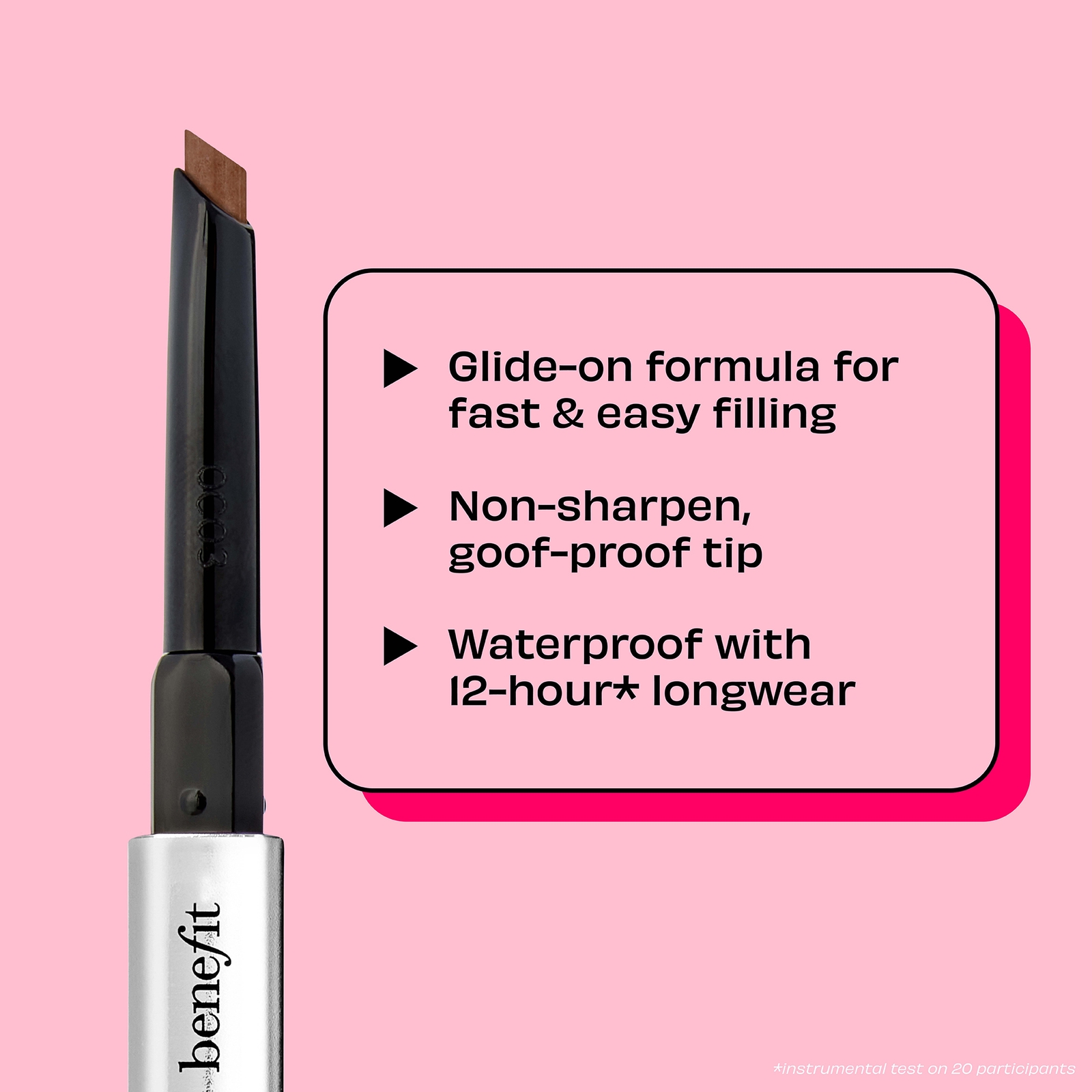benefit Goof Proof Brow Pencil (Various Shades) - 04 Medium benefit Goof Proof Brow Pencil (Various Shades) - 04 Medium