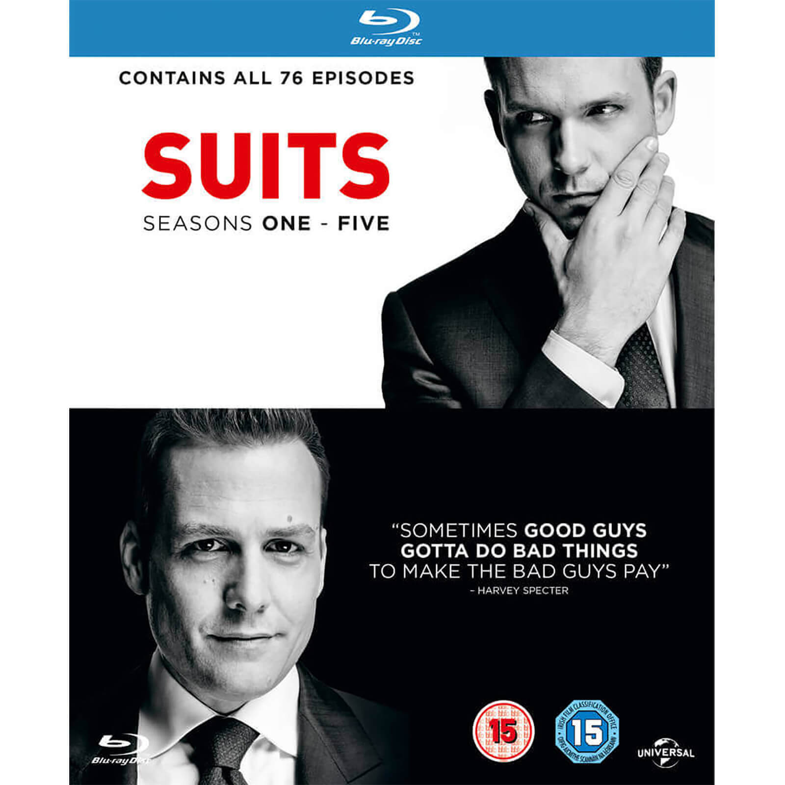 

Suits : Avocats sur mesure - Saisons 1-5