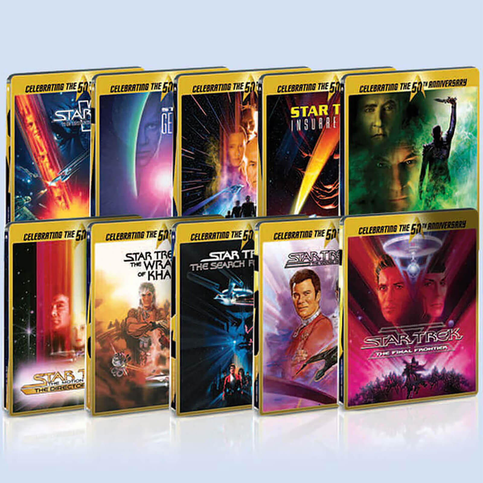 

Star Trek - L'Intégrale (Steelbooks d'édition limitée 50ème anniversaire)