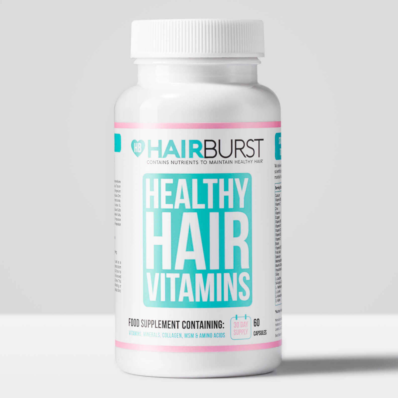 Hairburst Vitamins For Healthy Hair 60 Capsules
