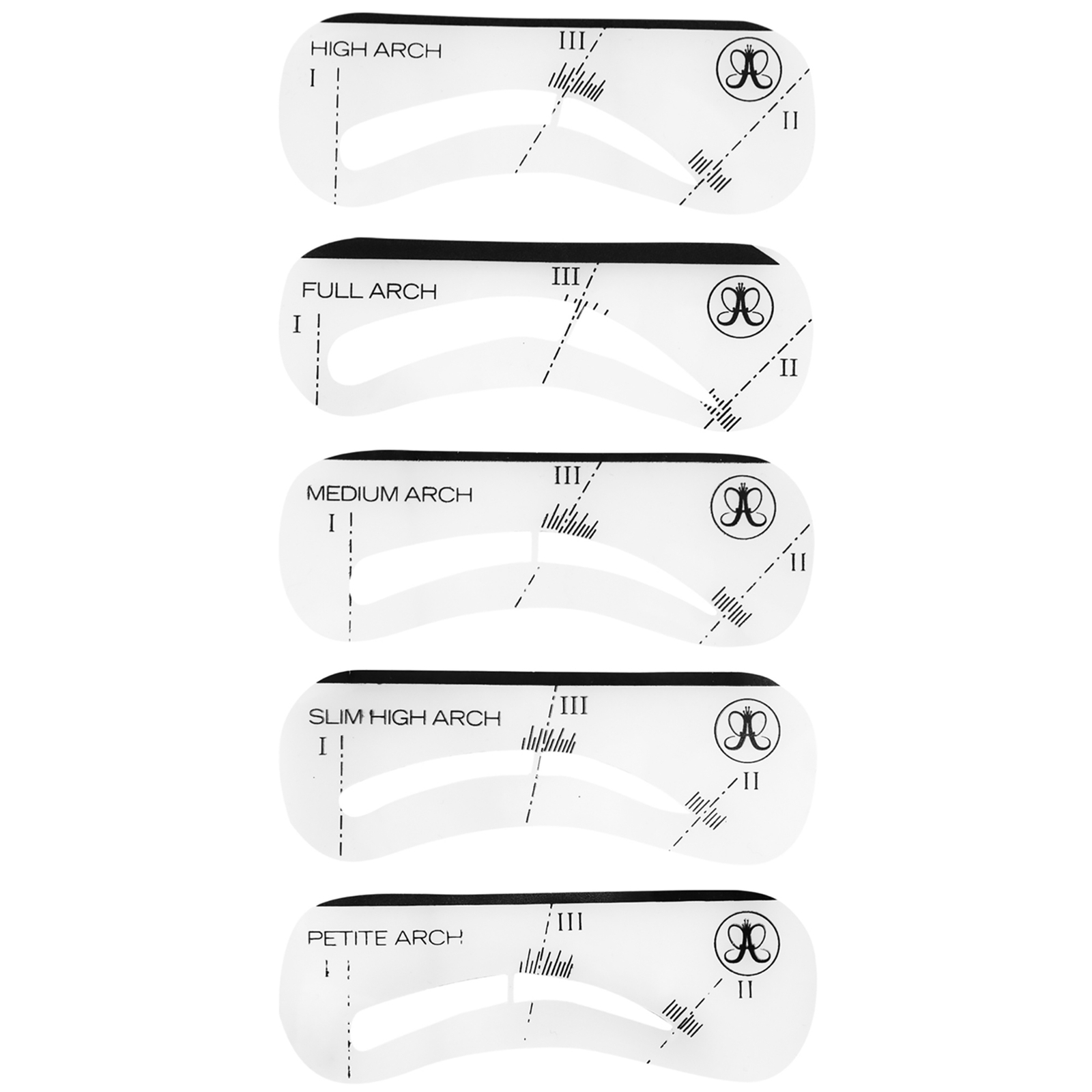 Anastasia Beverly Hills Stencils - 5pk