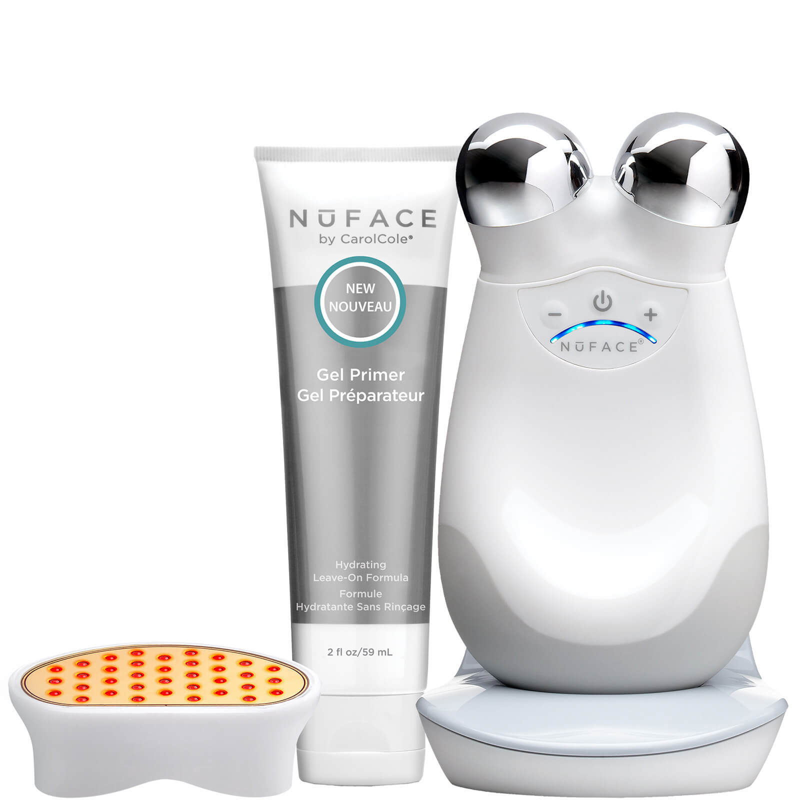 Image of NuFACE Trinity + Trinity Wrinkle Reducer Attachment Set