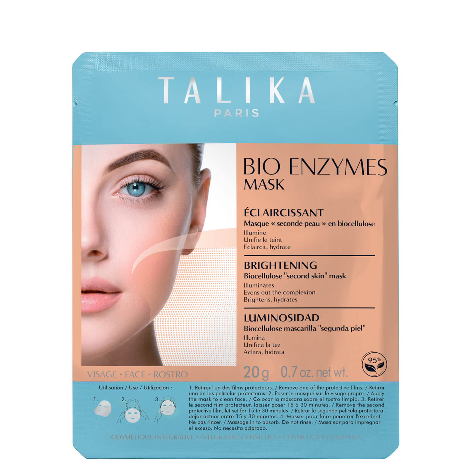 Talika Bio Enzymes Brightening Mask (20g / 0.7oz)