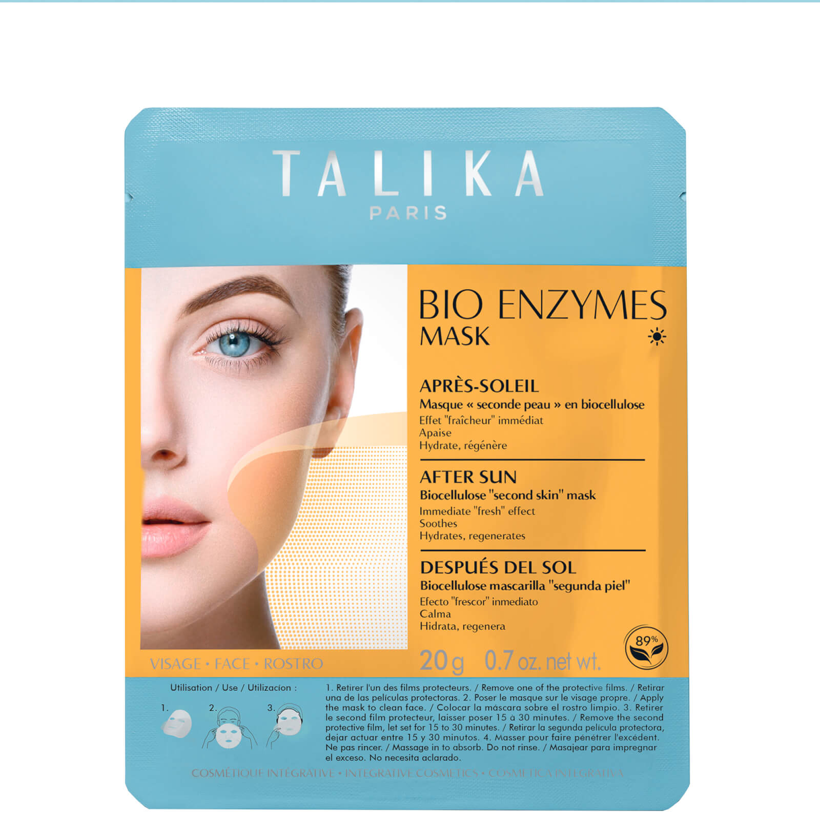 Masque Après-soleil Bio Enzymes Talika 20 g