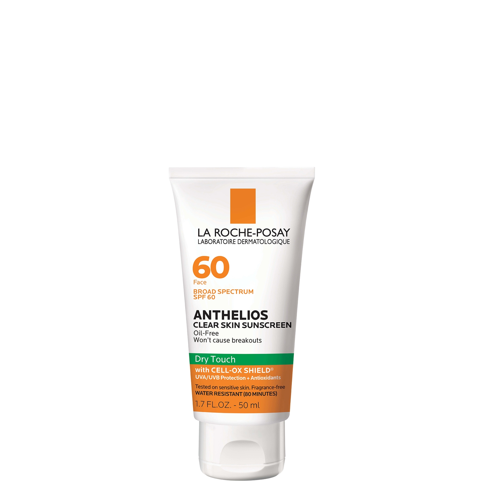 La Roche-posay La Roche Posay Anthelios Clear Skin Dry Touch Sunscreen Spf 60 In White