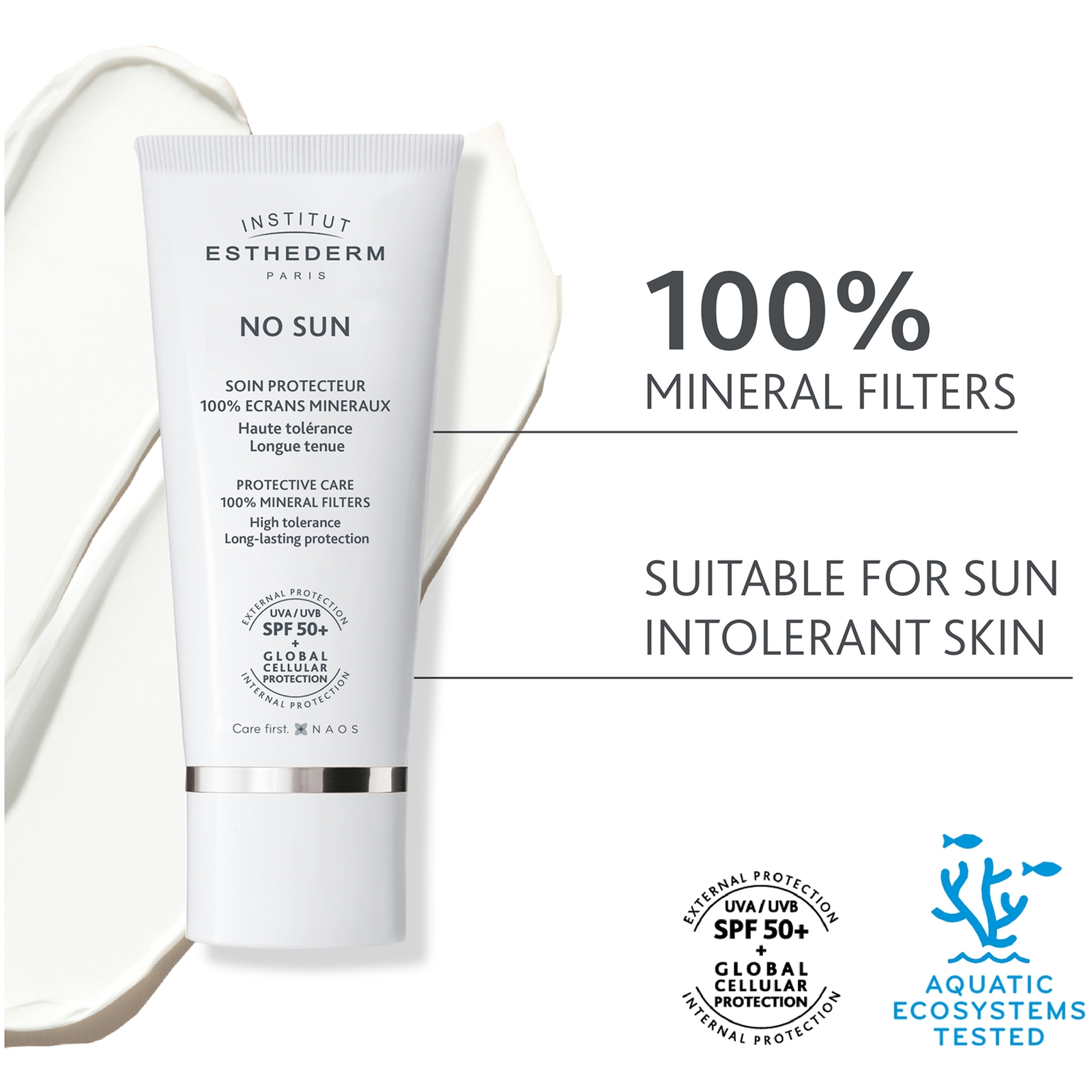 Institut Esthederm Mineral Face and Body Sun Protection SPF50 50ml