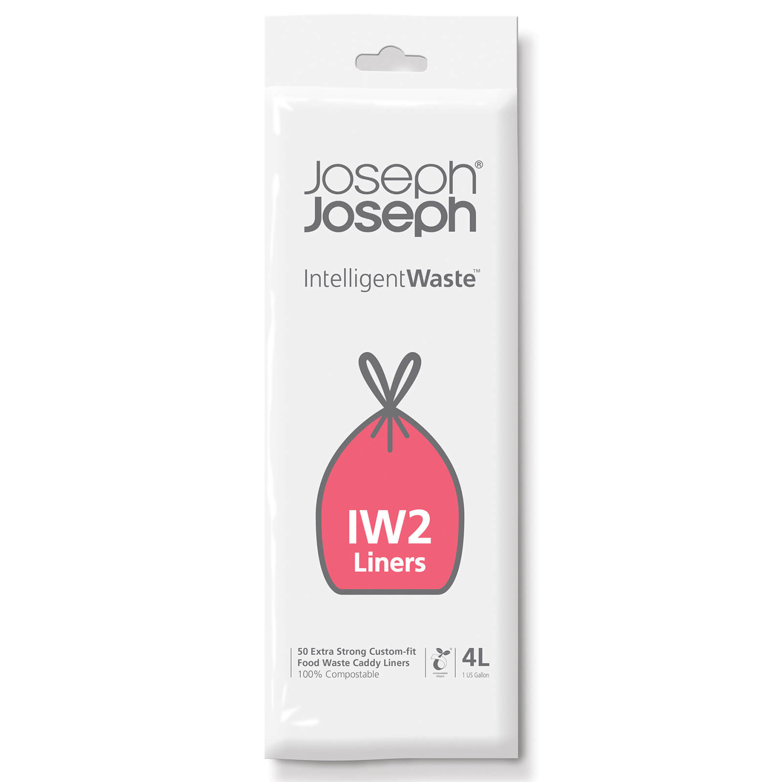 Photos - Other Accessories Joseph Joseph IW2 4 Litre Biodegradable Waste Caddy Liners  30007 (50 Pack)