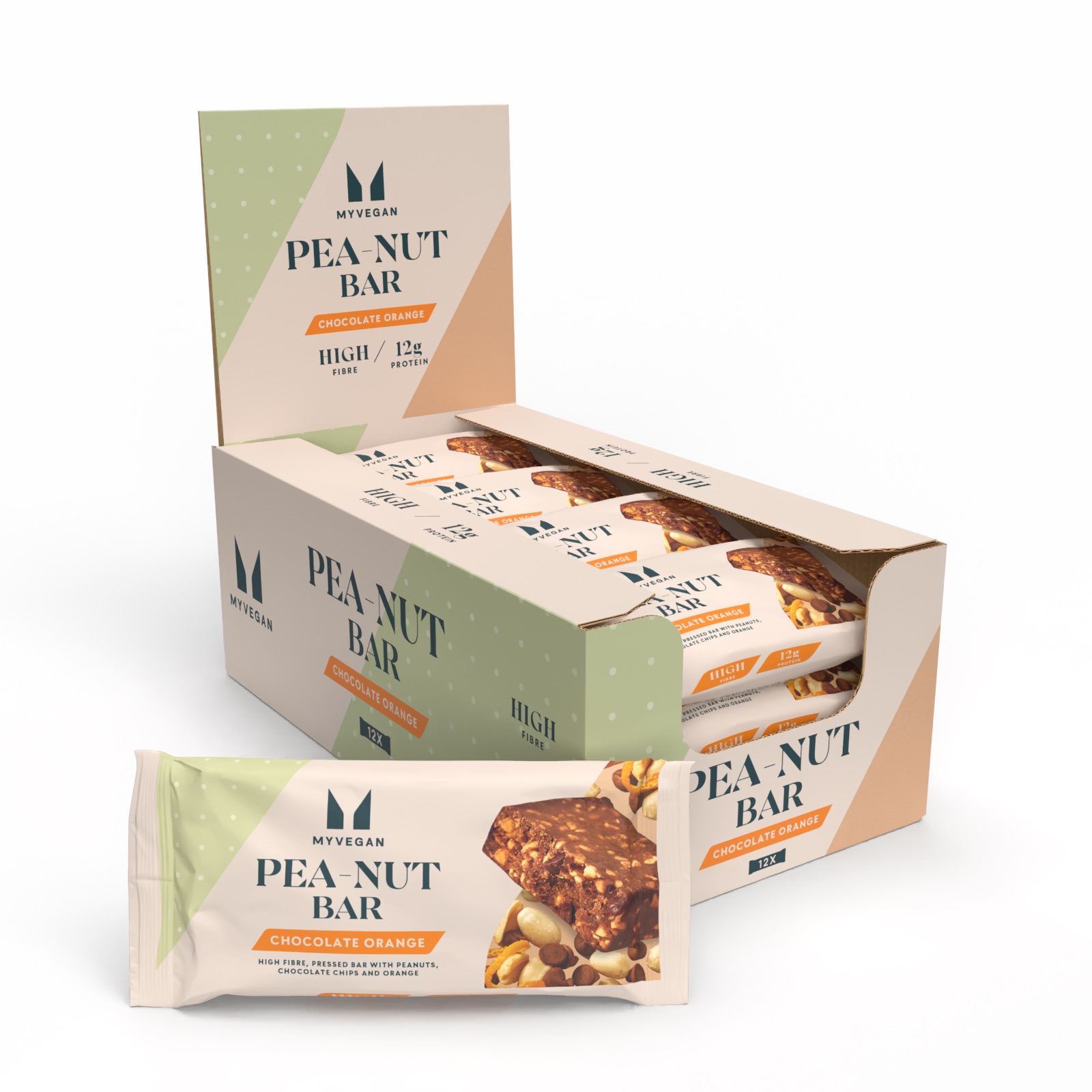 Myprotein UK Myvegan Pea-Nut Bar