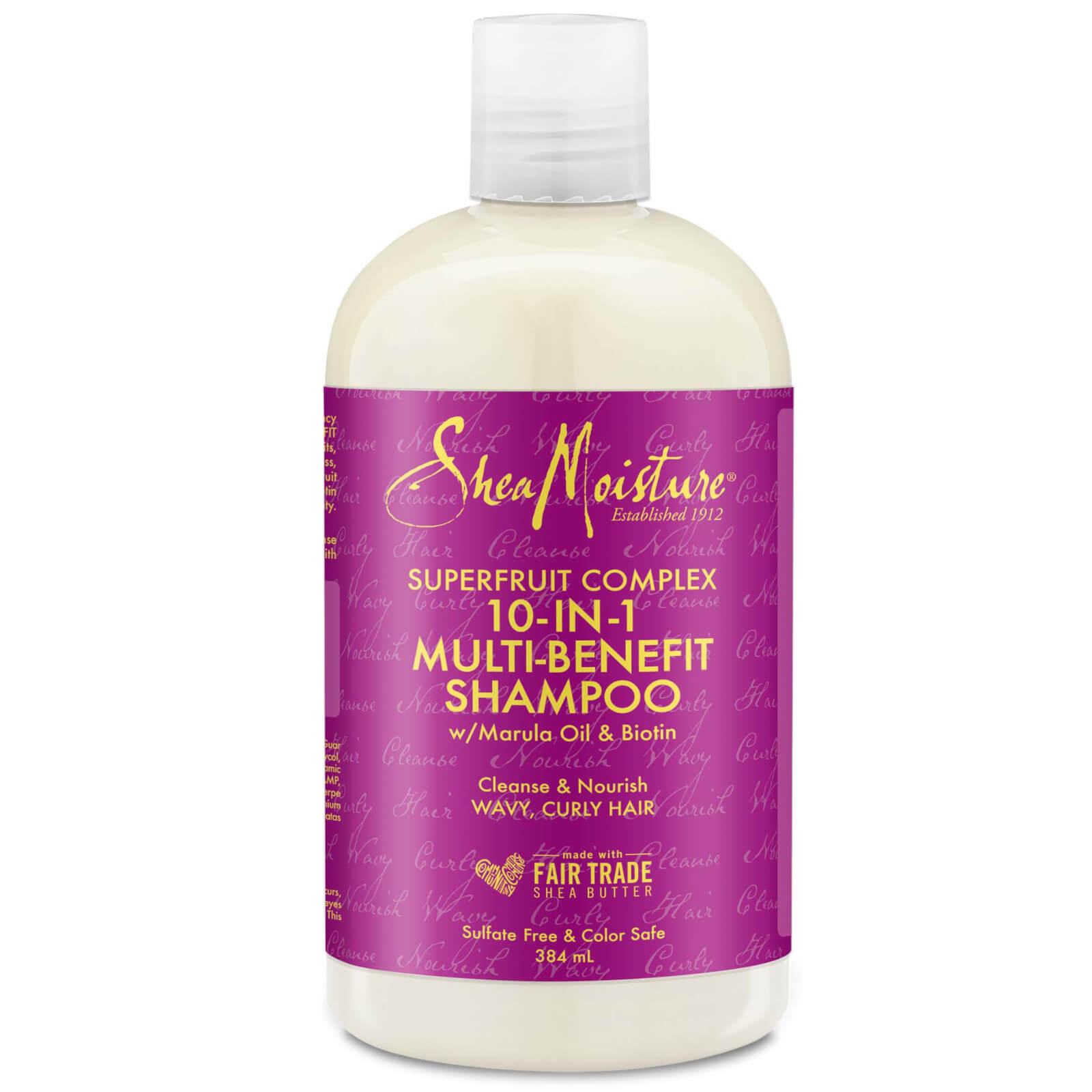 shea moisture superfruit complex 10 in 1 renewal system shampoo 384ml