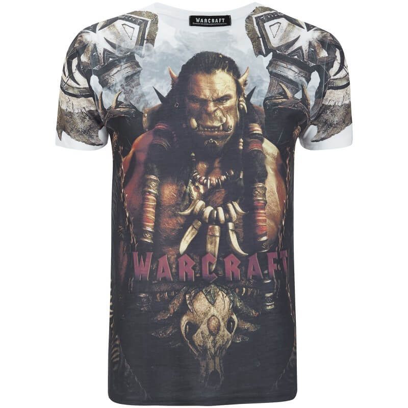 Warcraft Herren Durotan T-Shirt - Weiß - M