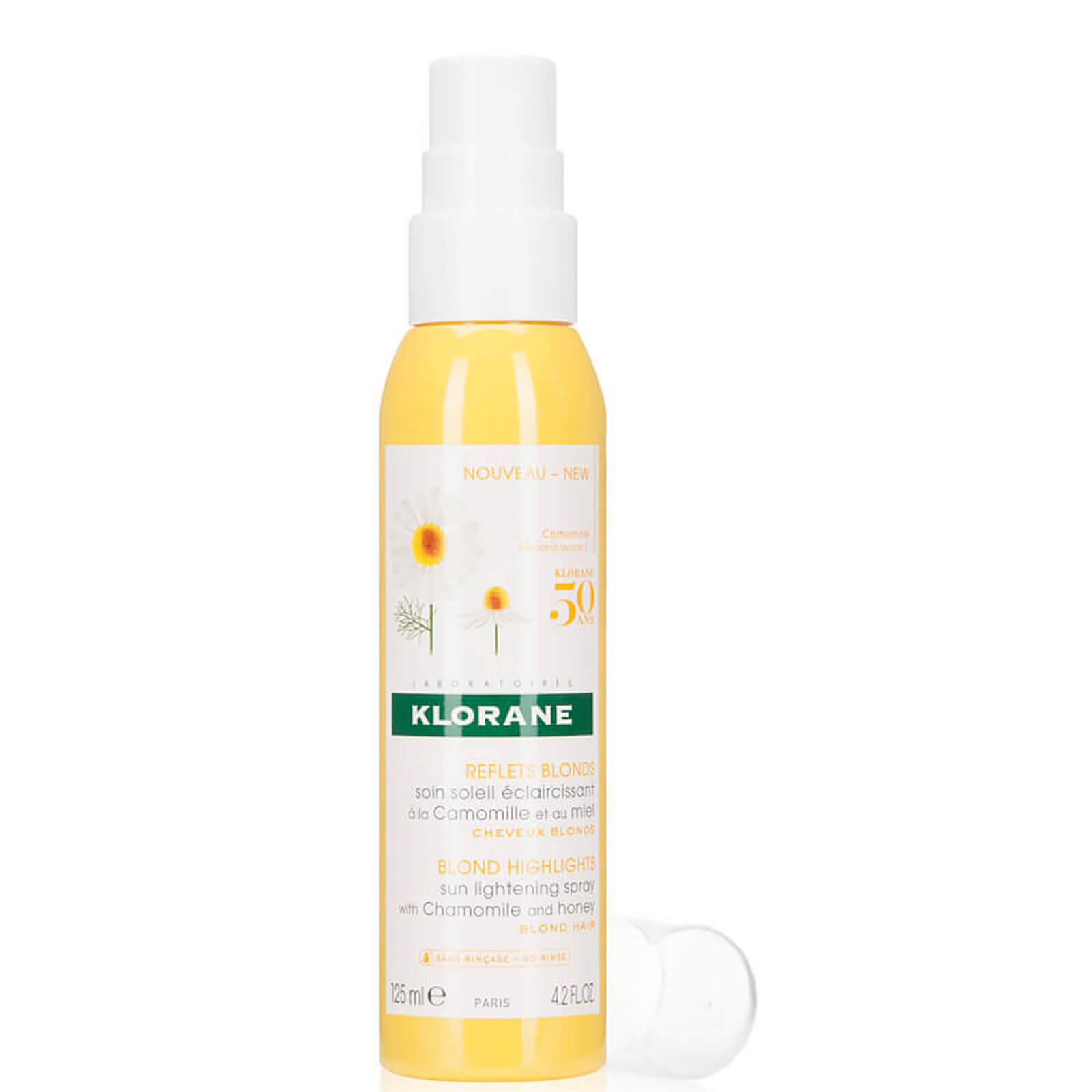 KLORANE Sun Lightening Spray with Chamomile and Honey - 4.22 fl. oz.