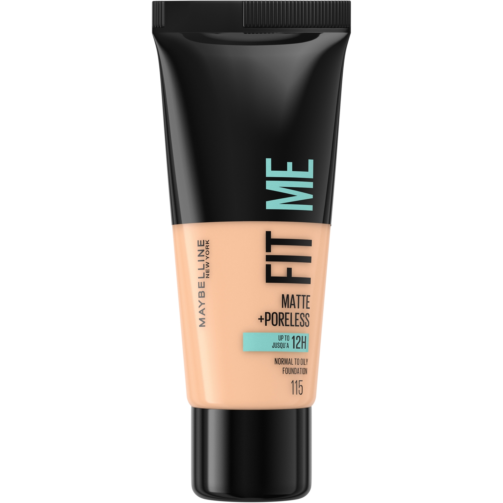 Maybelline Fit Me! Matte and Poreless Foundation 30ml (Various Shades) - 115 Ivory