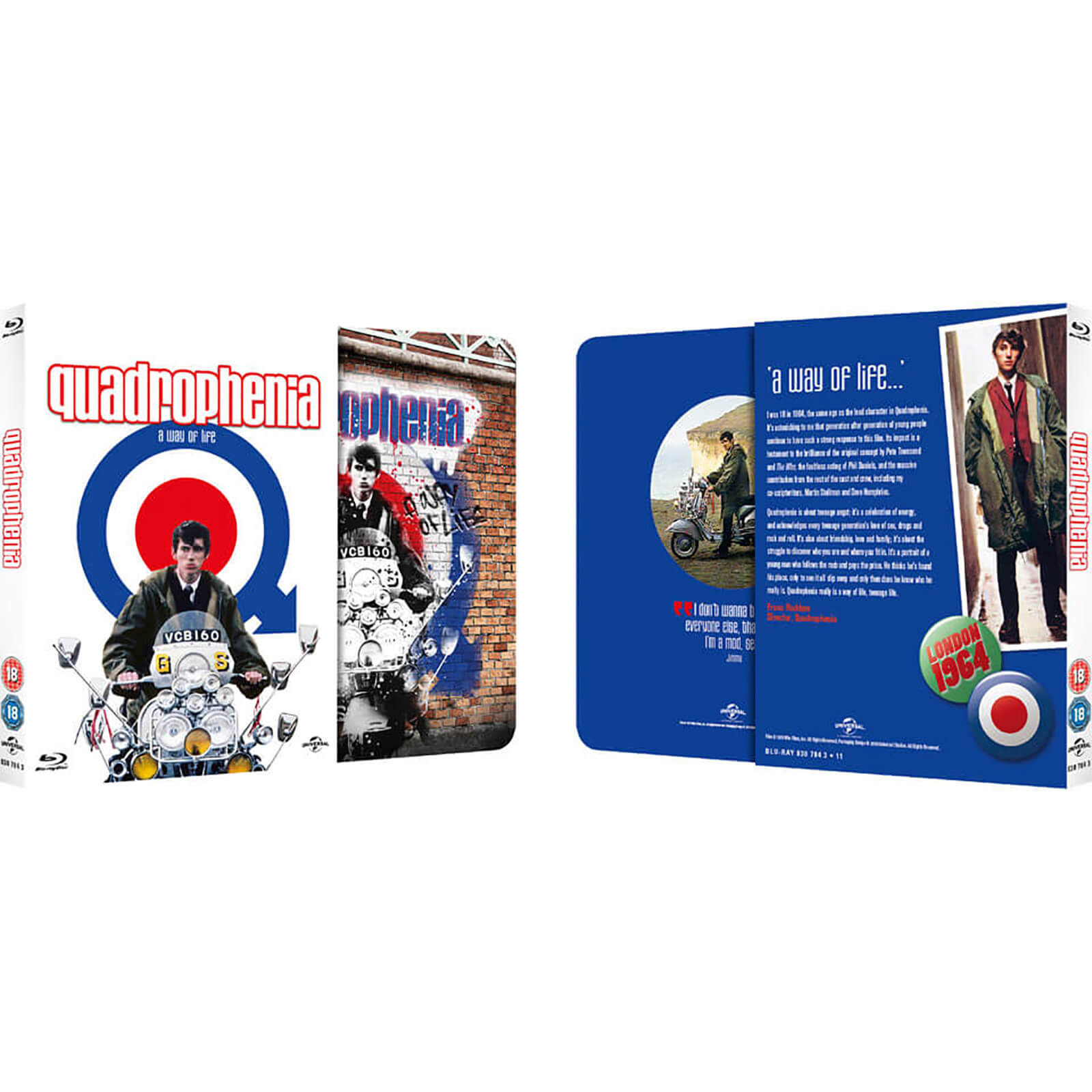 

Quadrophenia - Steelbook Exclusif Limité pour Zavvi avec Étui