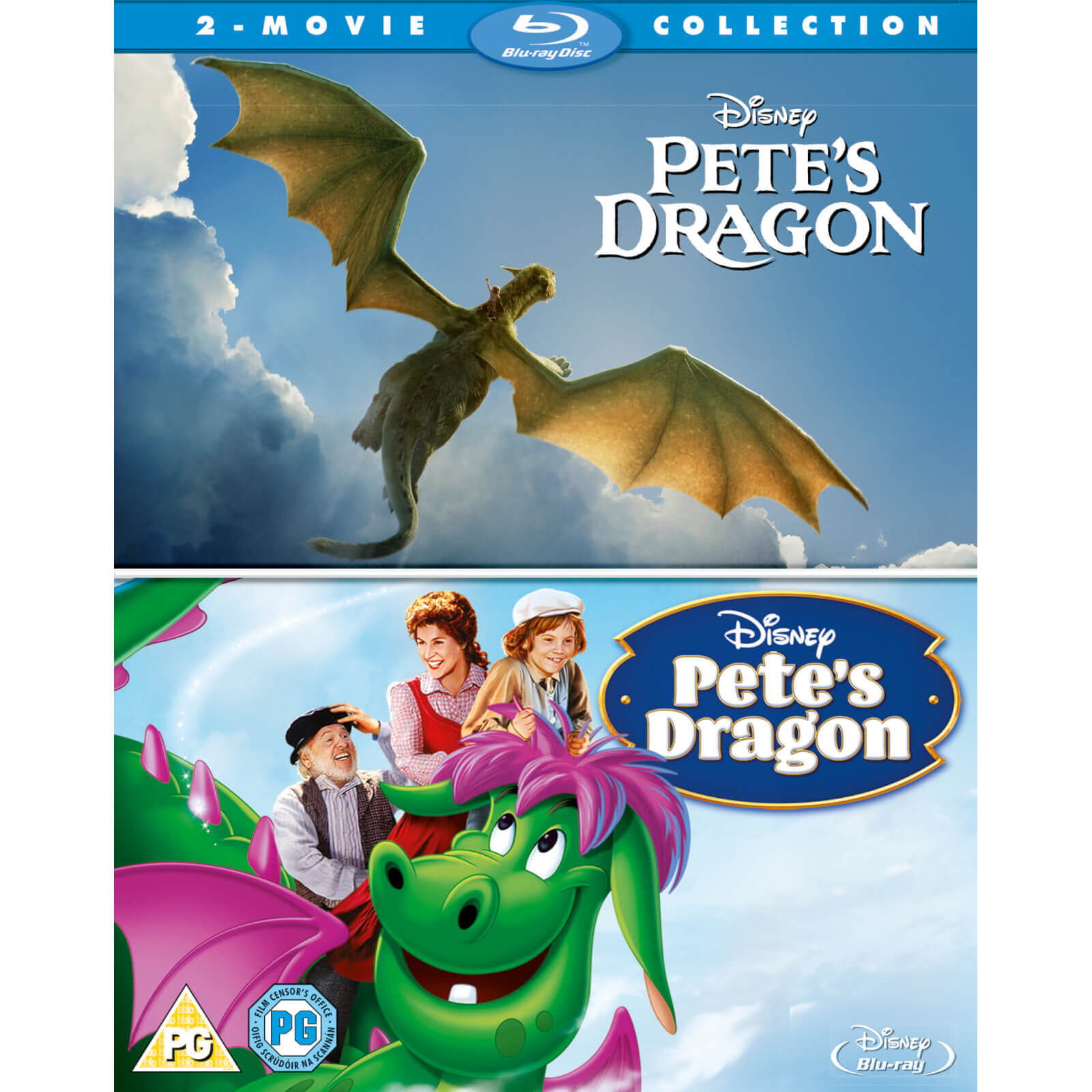 Elliot, der Drache als Actionfilm/Zeichentrickfilm im Doppelpack