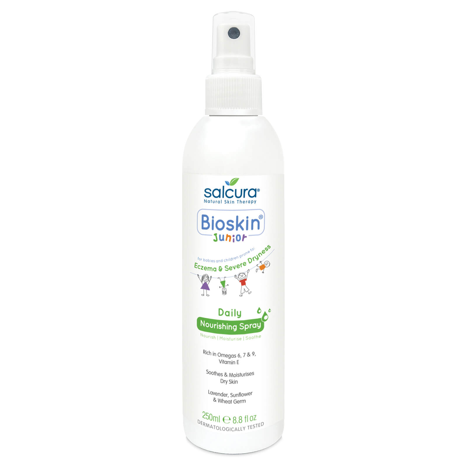 Spray Nourrissant Quotidien pour Enfants Bioskin Salcura (250 ml)