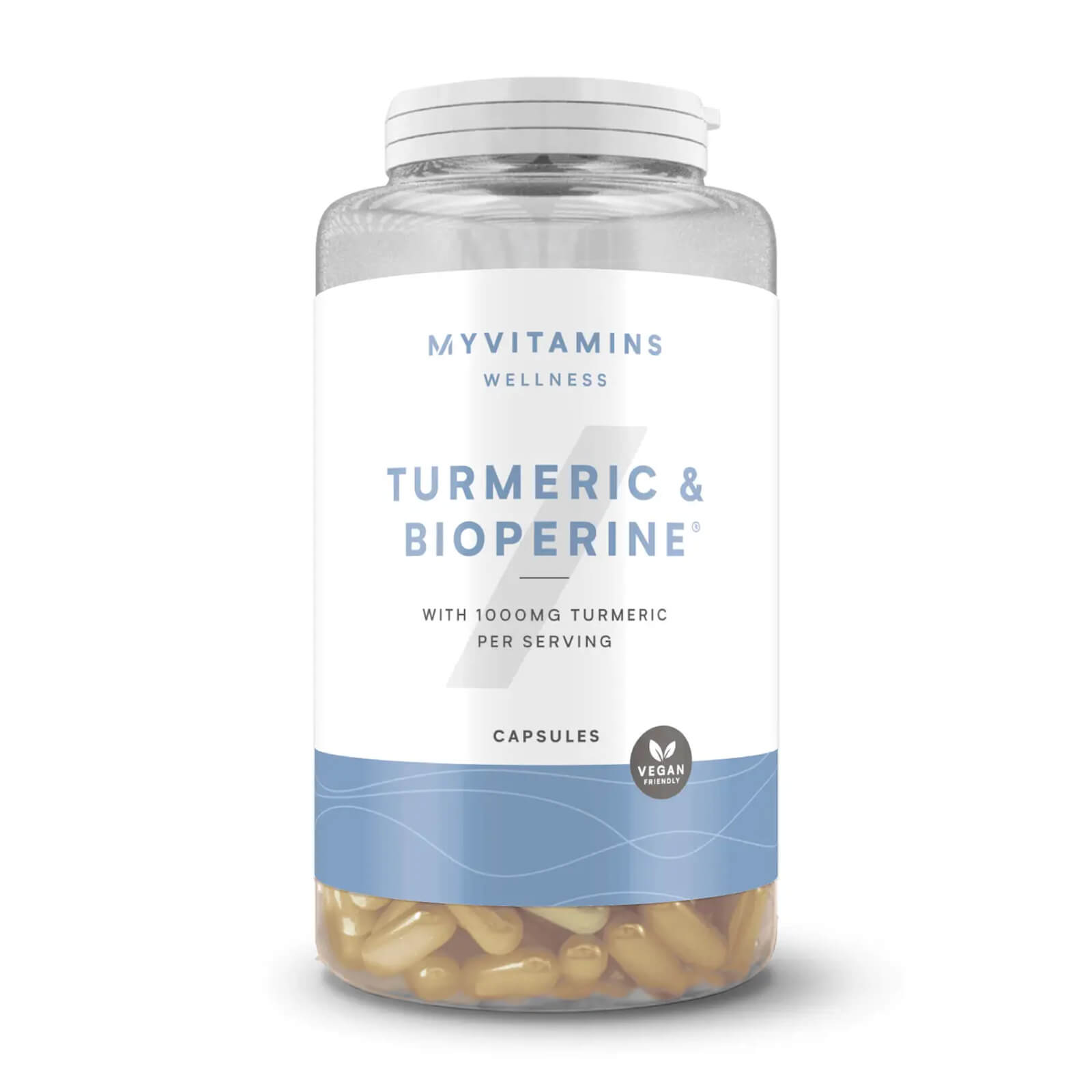 Capsules de curcuma & BioPerine® - 180Gélules