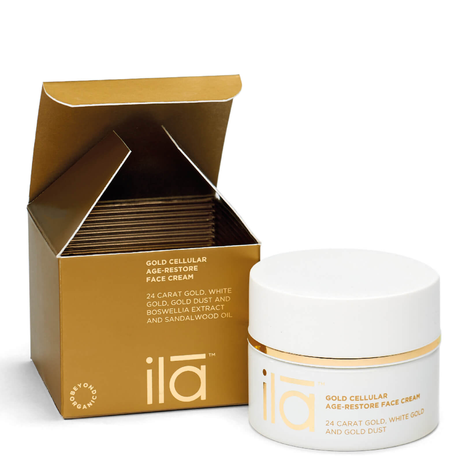 Ila-Spa Gold Cellular Age-Restore Face Cream -anti-age-kasvovoide, 50g