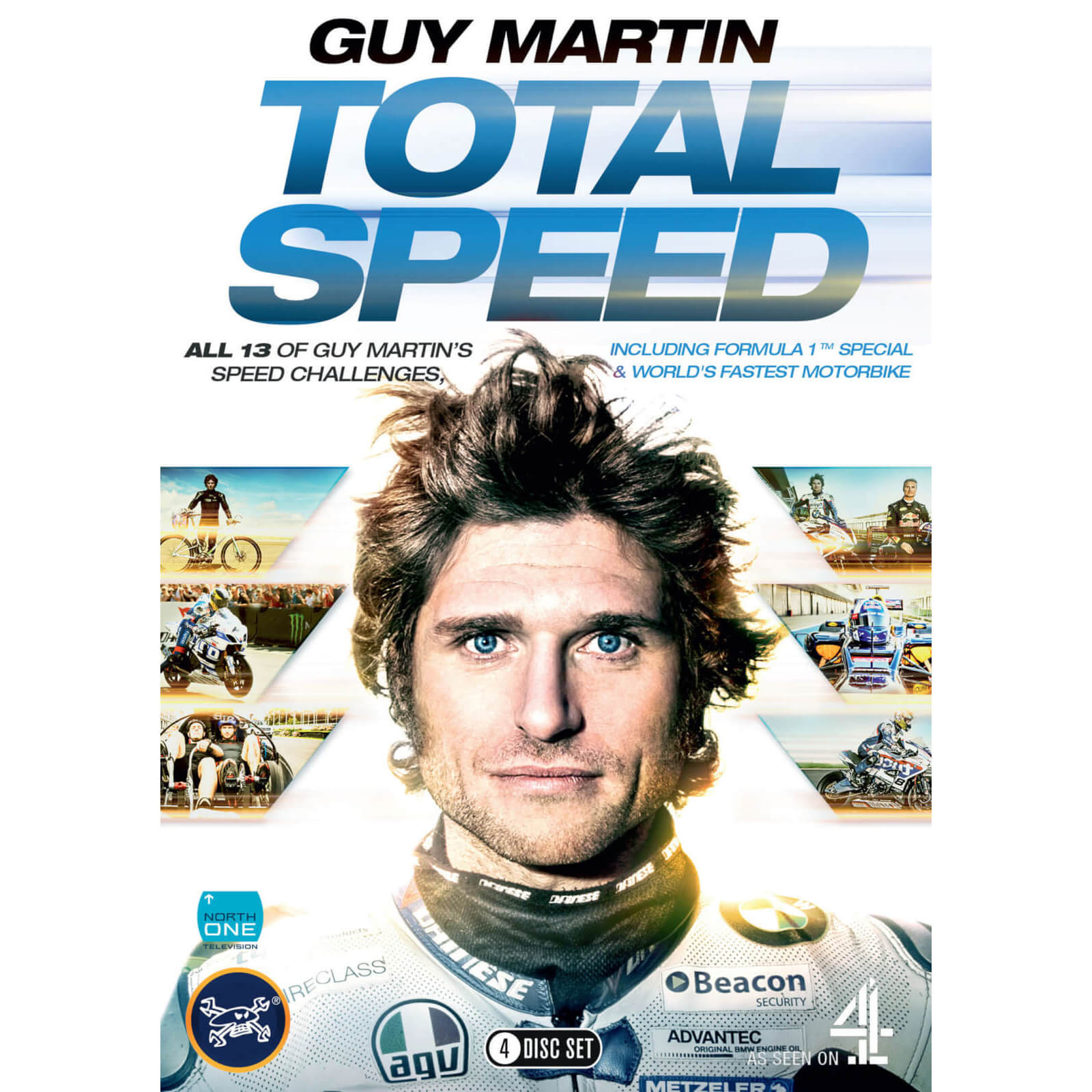 Guy Martin: Total Speed Boxset (Series 1/2/3 and F1 Special)
