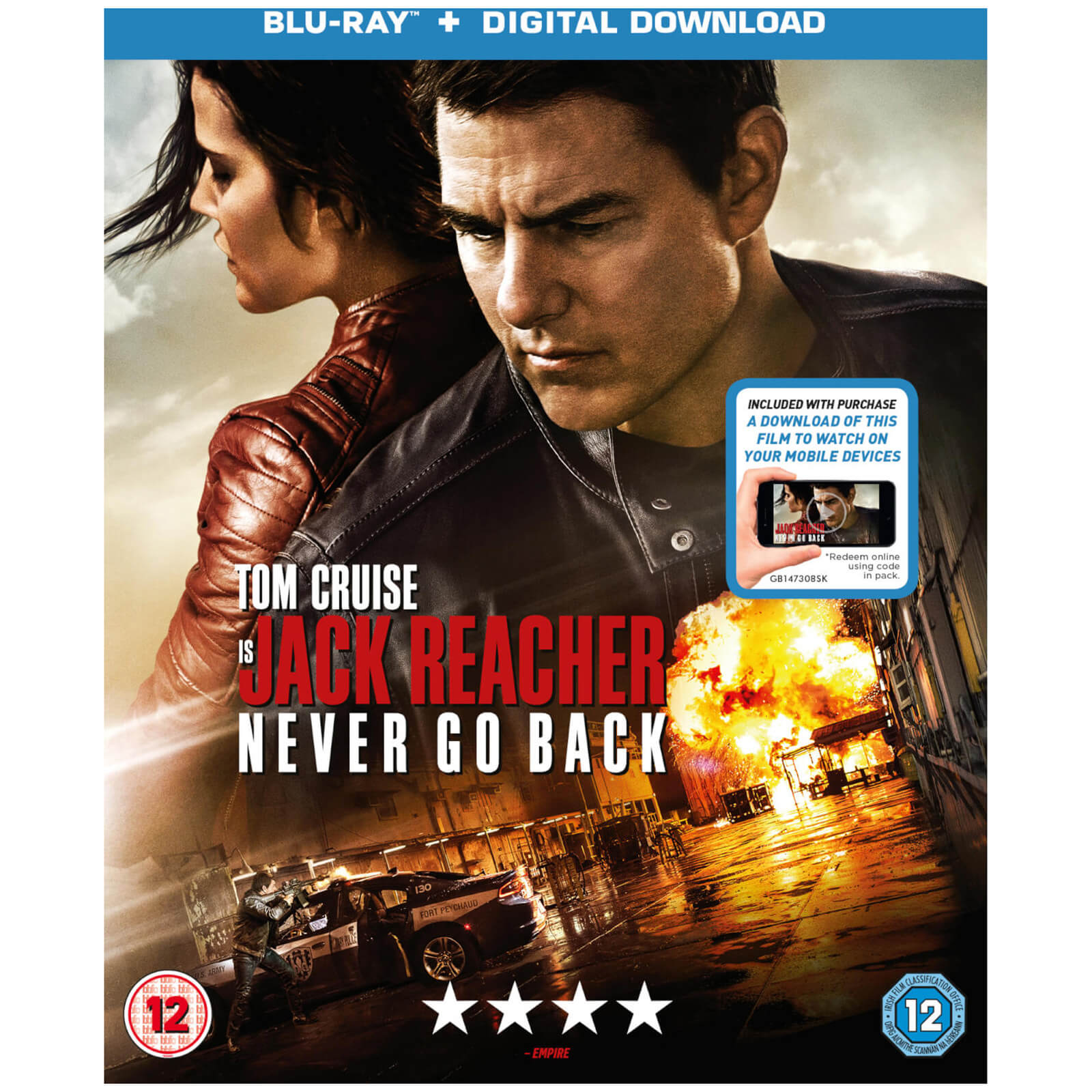 Jack Reacher: Never Go Back (mit digitalem Download)