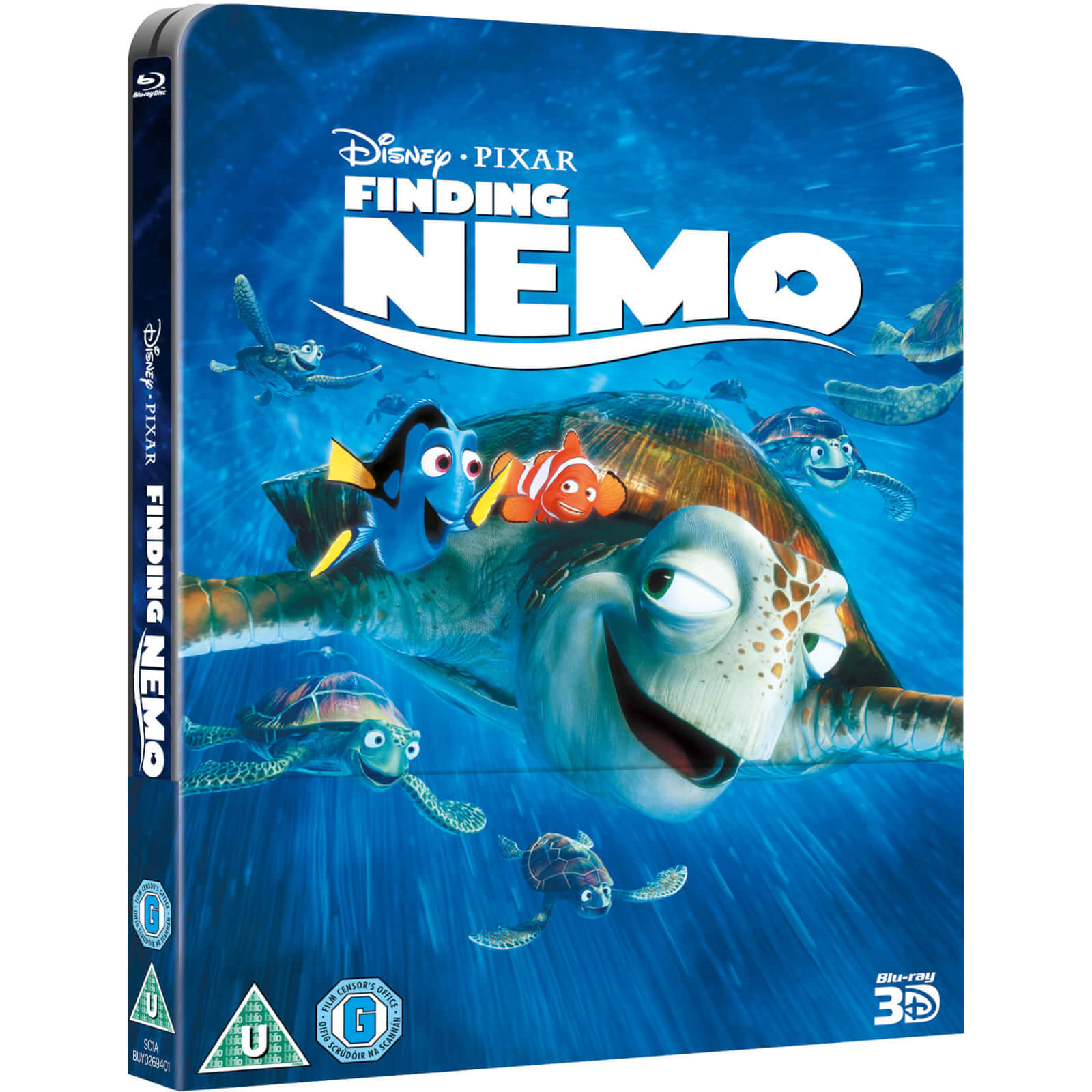 

Le Monde de Nemo 3D (+ 2D) - Steelbook Lenticulaire Exclusivité Zavvi (Édition UK)