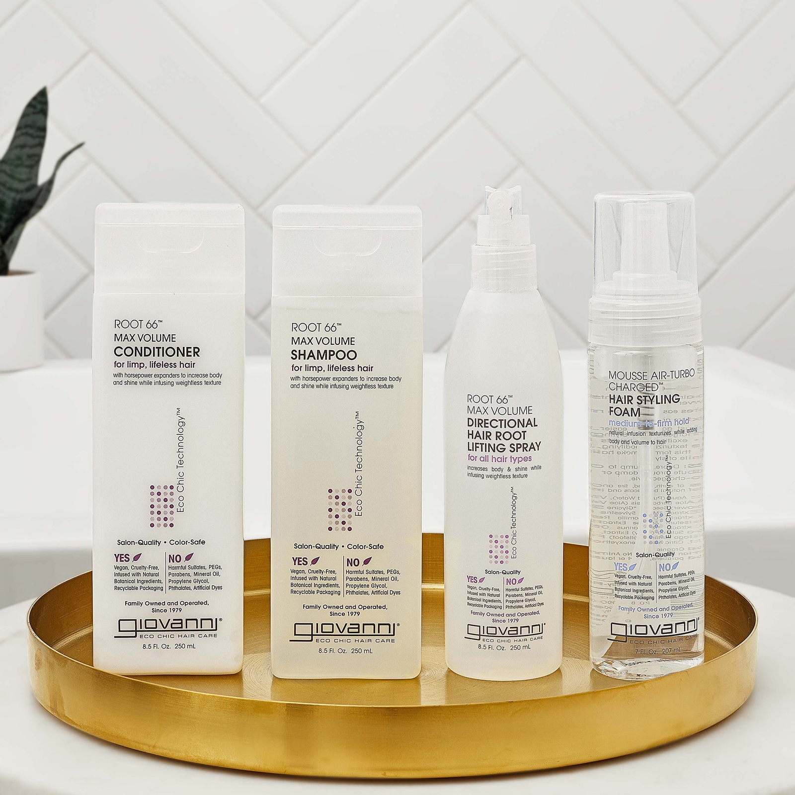 Giovanni Mousse Air-Turbo Charged Hair Styling Foam 207ml