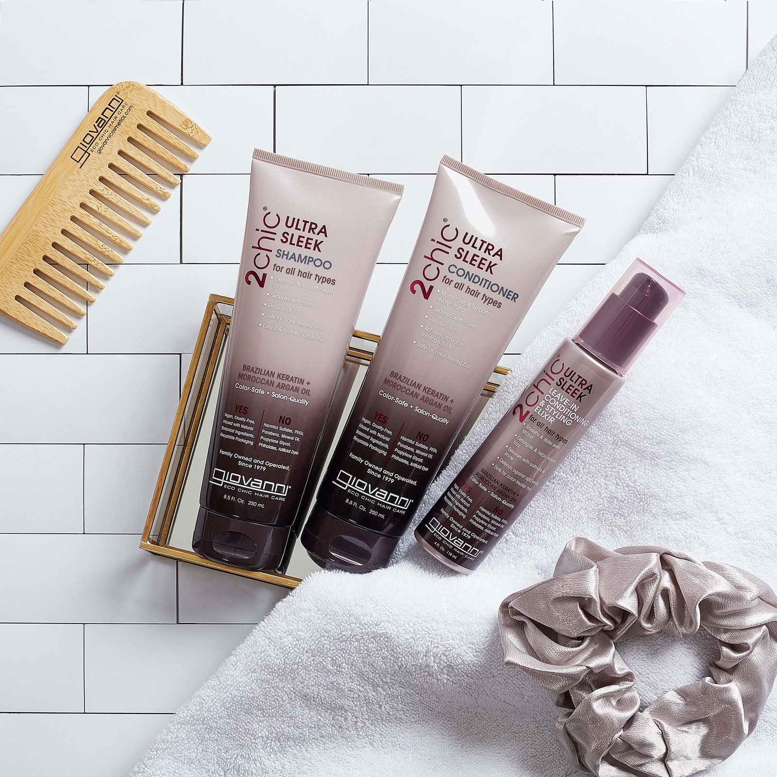 Thumbnail - Giovanni Ultra-Sleek Shampoo 250 ml