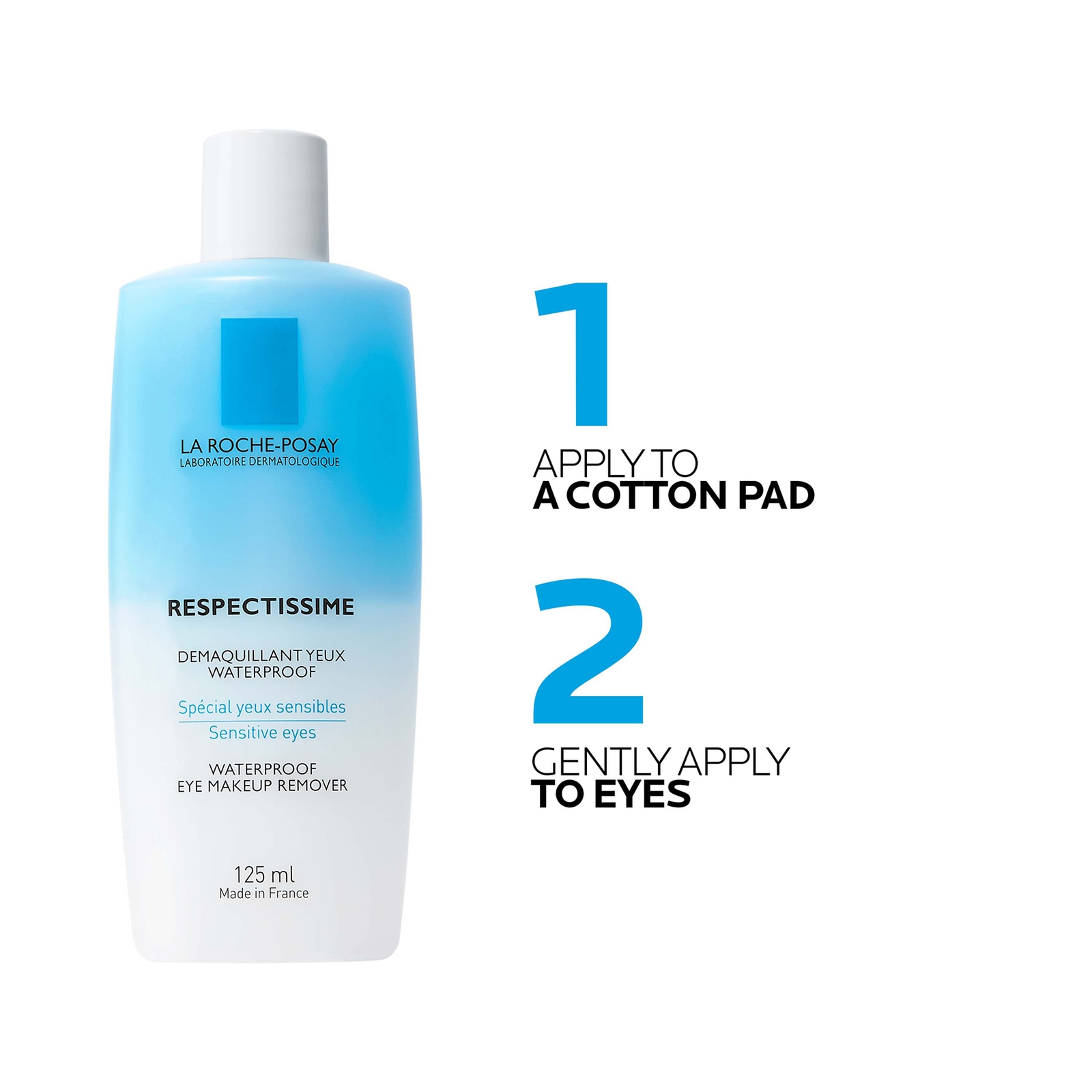 Thumbnail - La Roche-Posay Respectissime Waterproof Eye Make-Up Remover 125 ml