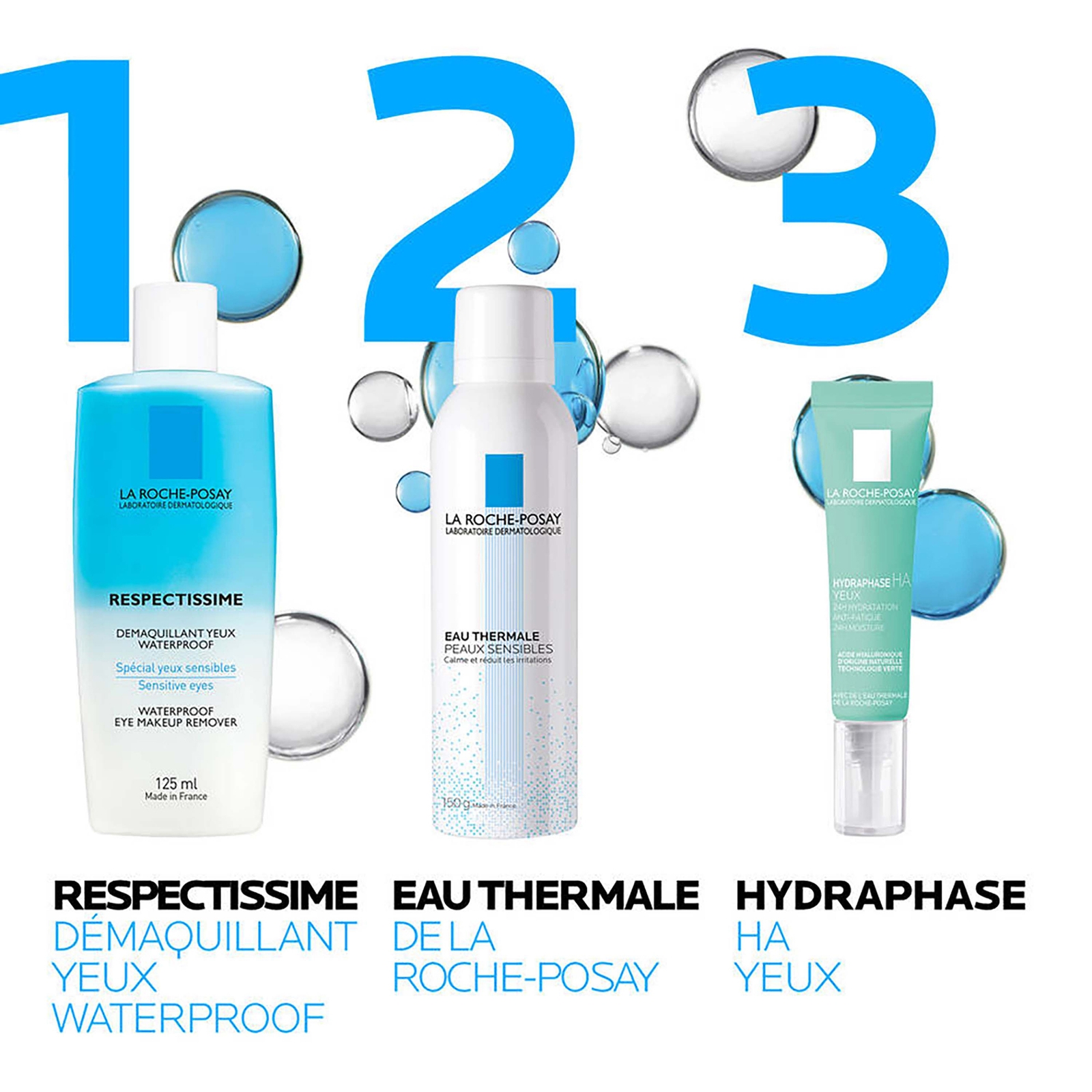 Thumbnail - La Roche-Posay Respectissime Waterproof Eye Make-Up Remover 125 ml