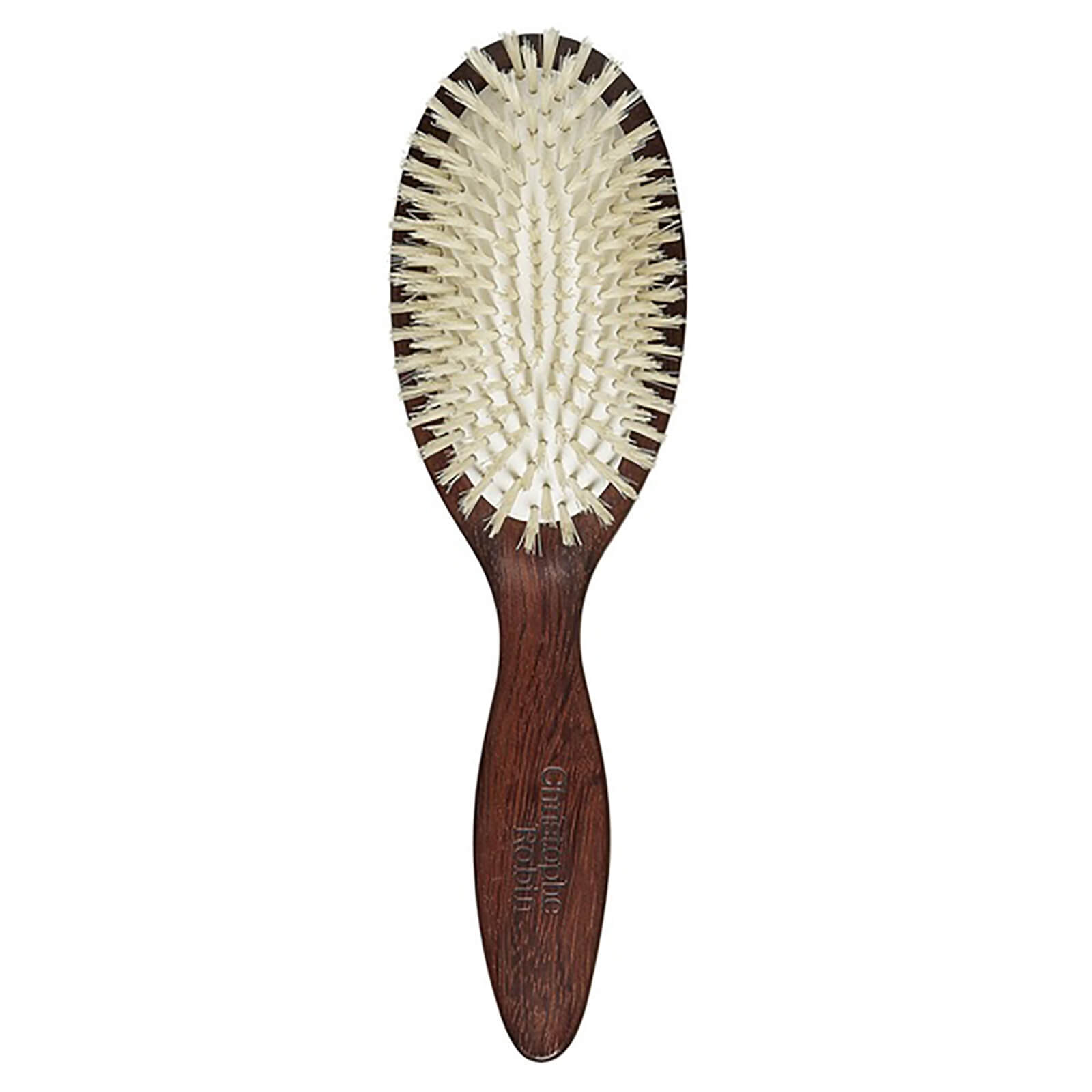 Christophe Robin Detangling Hairbrush Christophe Robin If you're hoping for bangs as perfect as hers, it will be nearly impossible to accomplish without such a brush. detangling hairbrush