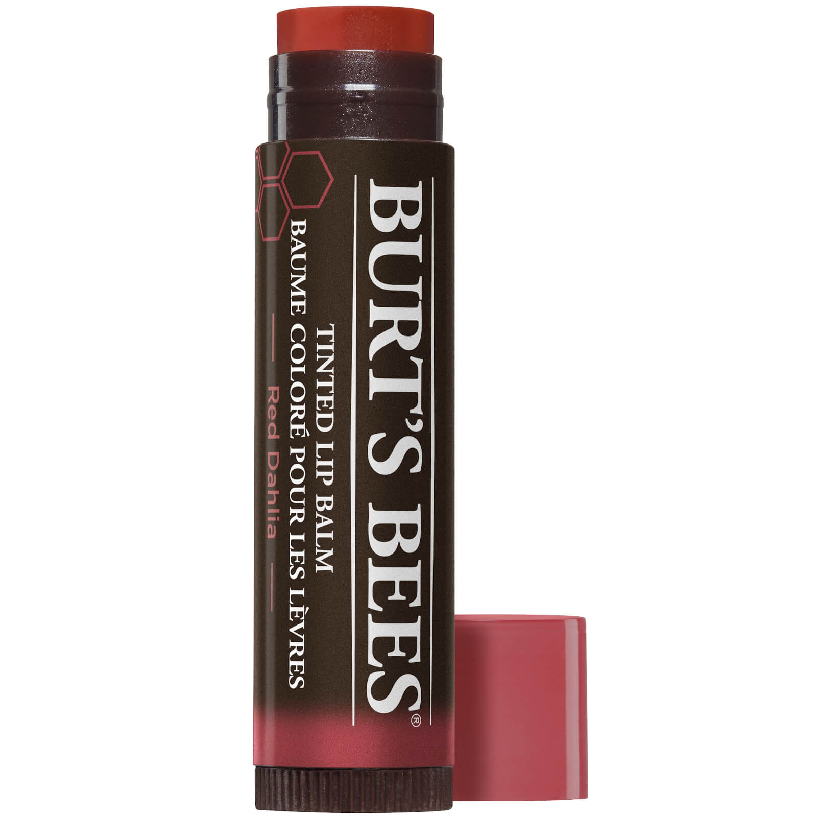 Photos - Lipstick & Lip Gloss Burts Bees Burt's Bees Tinted Lip Balm  - Red Dahlia 89464-14 (Various Shades)