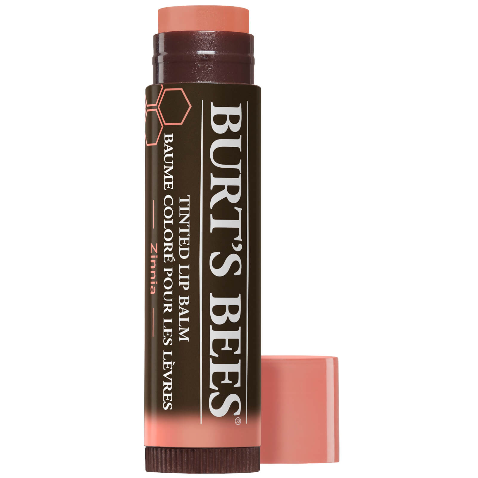 Photos - Lipstick & Lip Gloss Burts Bees Burt's Bees Tinted Lip Balm  - Zinnia 89463-14 (Various Shades)