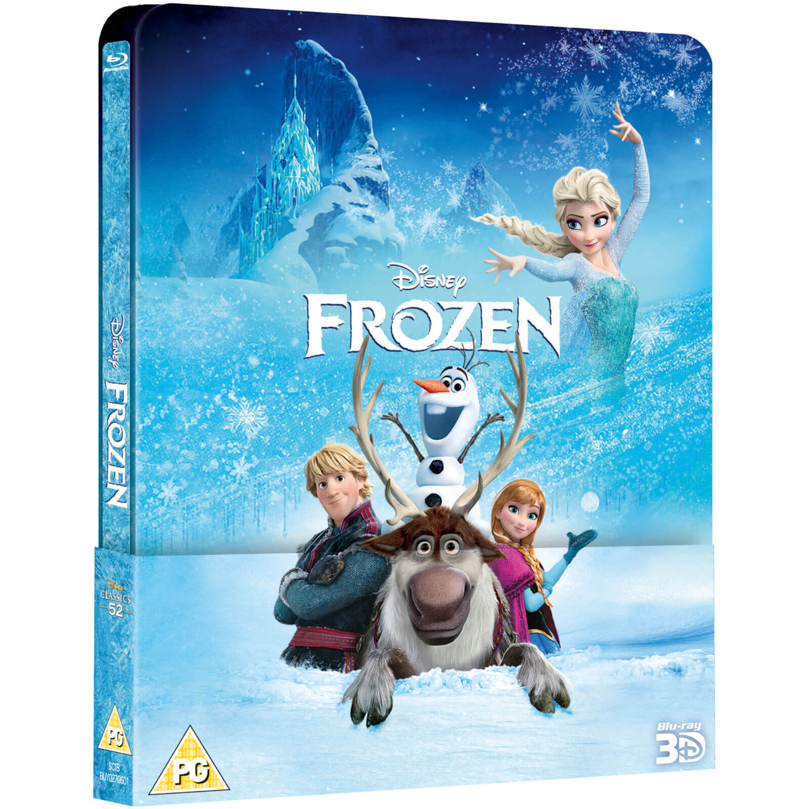 

La Reine des Neiges 3D (+ 2D) - Steelbook Exclusif à Zavvi Édition Lenticulaire -(The Disney Collection #52)