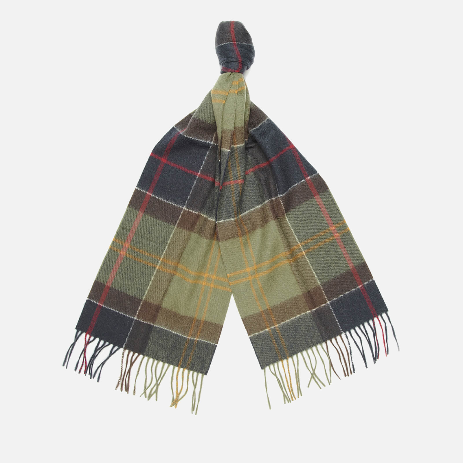 Image of Barbour Women's Tartan Cashmere Scarf - Classic