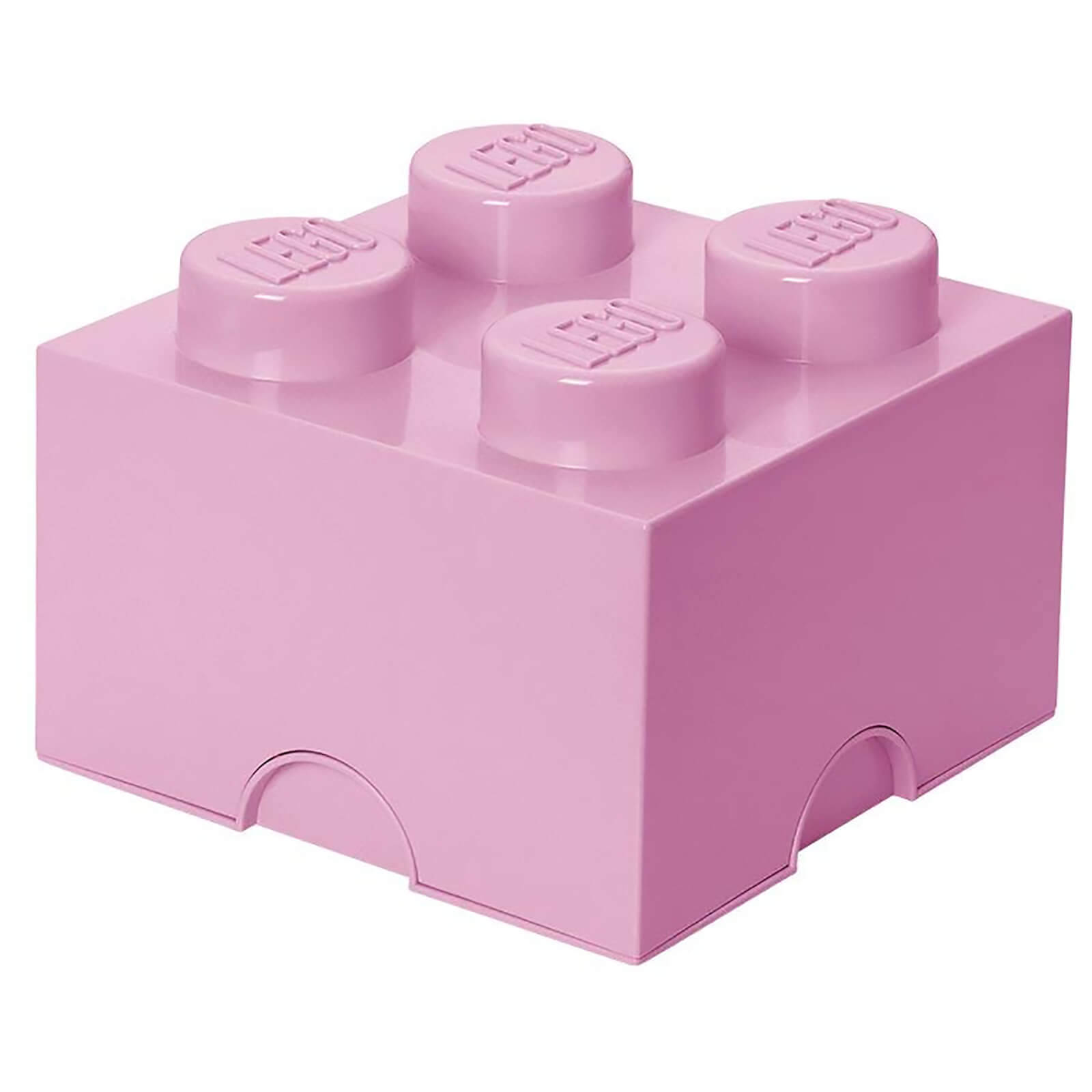 Brique de rangement LEGO 4 - violet clair