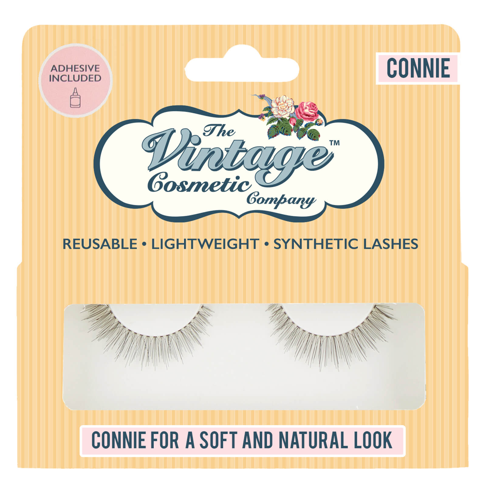 

The Vintage Cosmetics Company Connie False Strip Lashes