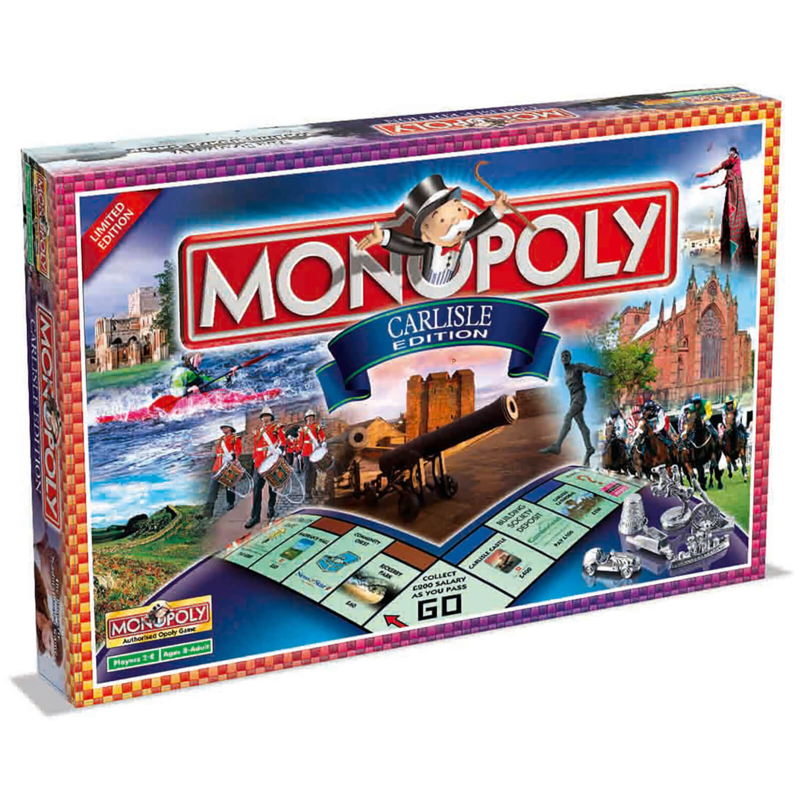 Monopoly Board Game - Carlisle Edition