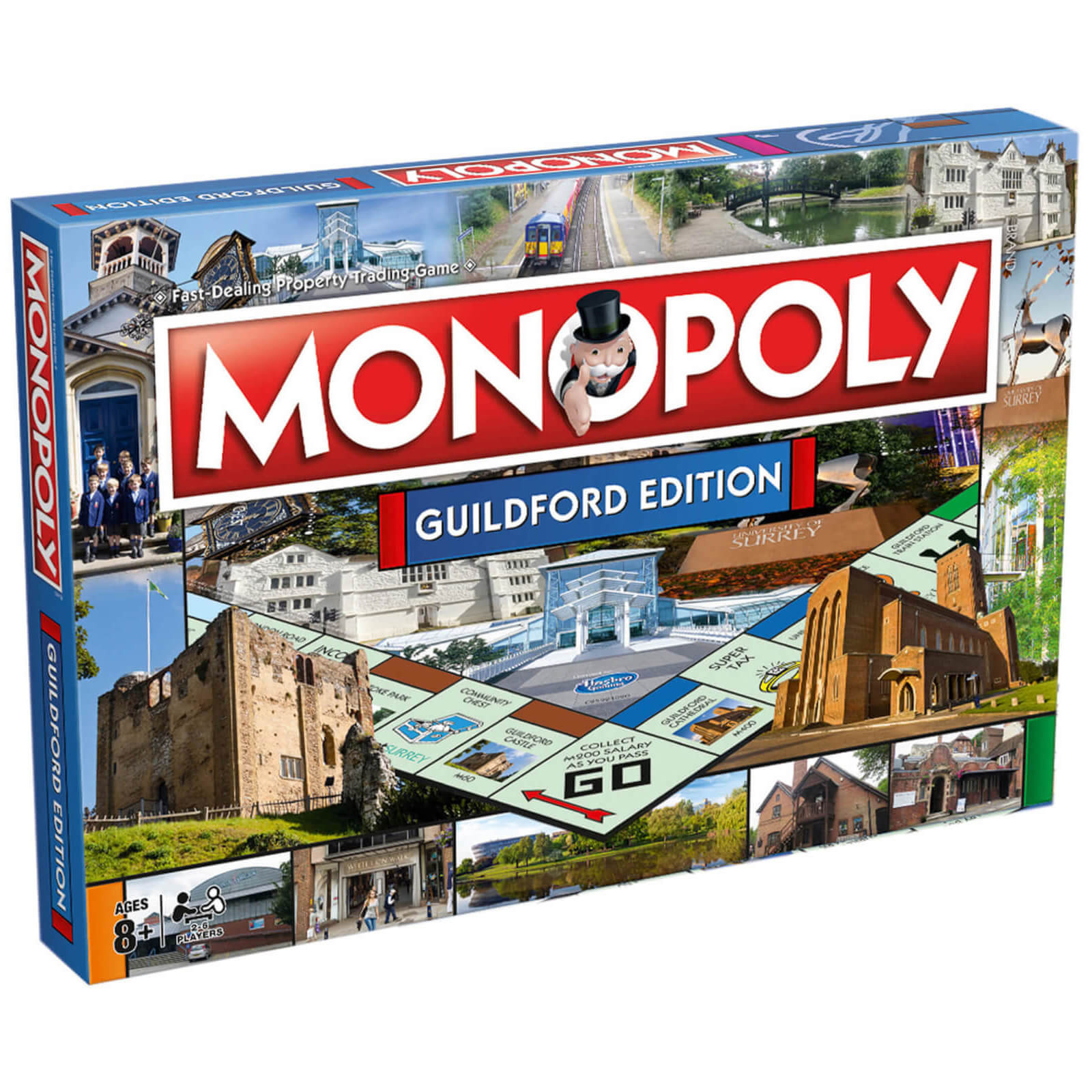 Monopoly Board Game - Guildford Edition