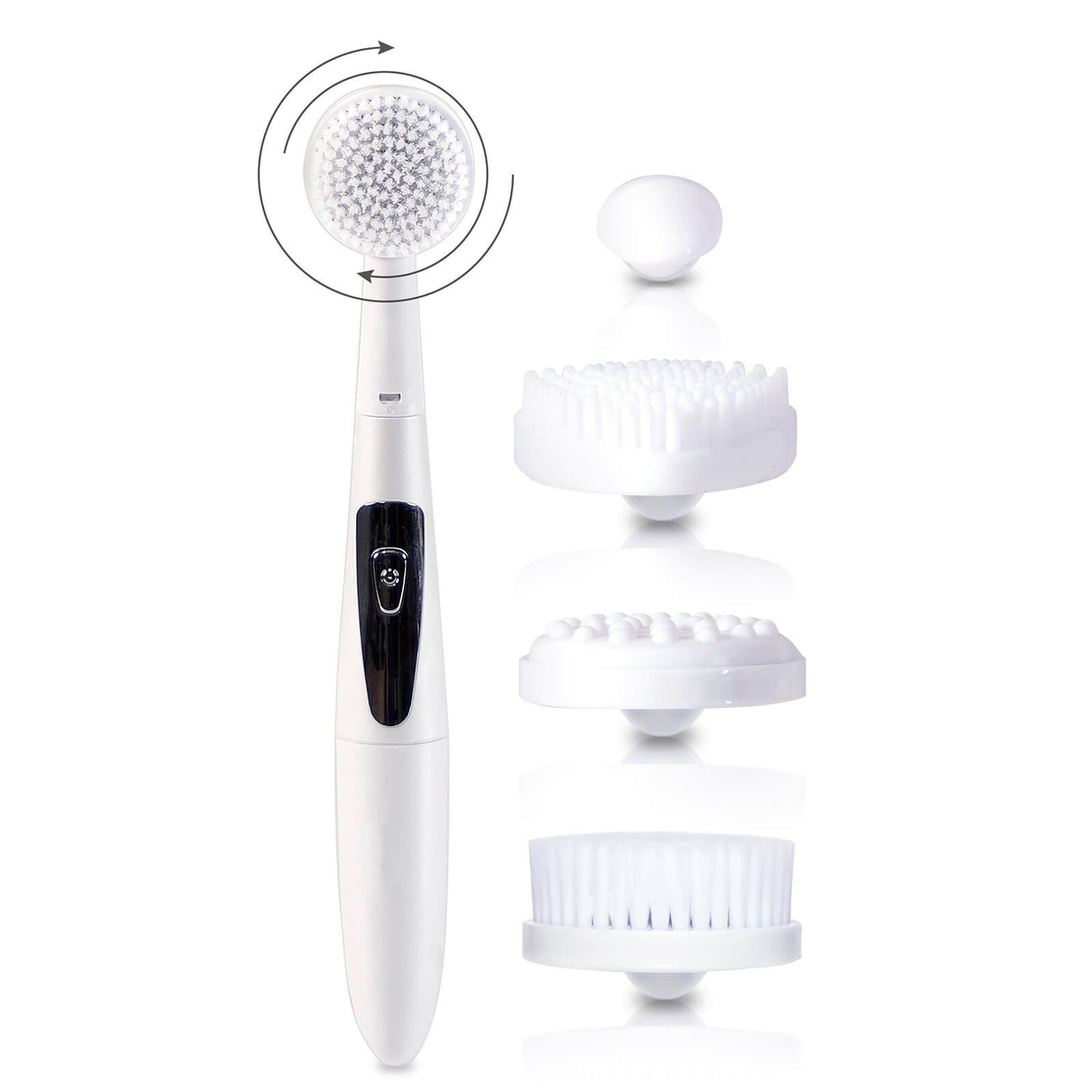 Image of Rio 4 in 1 Facial Cleansing Brush, Exfoliator and Massager