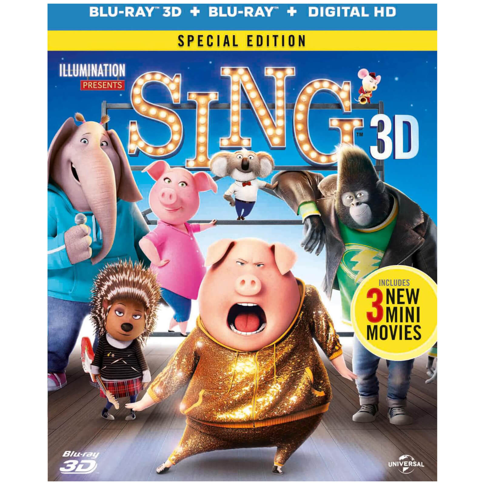 

Tous en scène 3D (DVD + Version 2D + Copie UV Inclus)