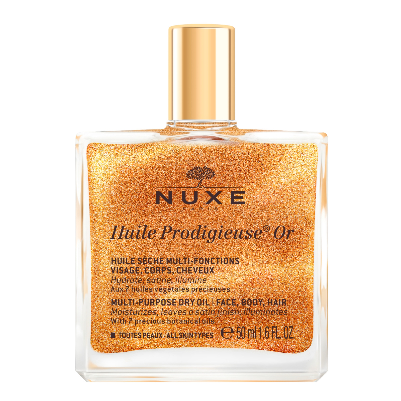 Photos - Cream / Lotion Nuxe Huile Prodigieuse Shimmering Multi Purpose Dry Oil 50ml 