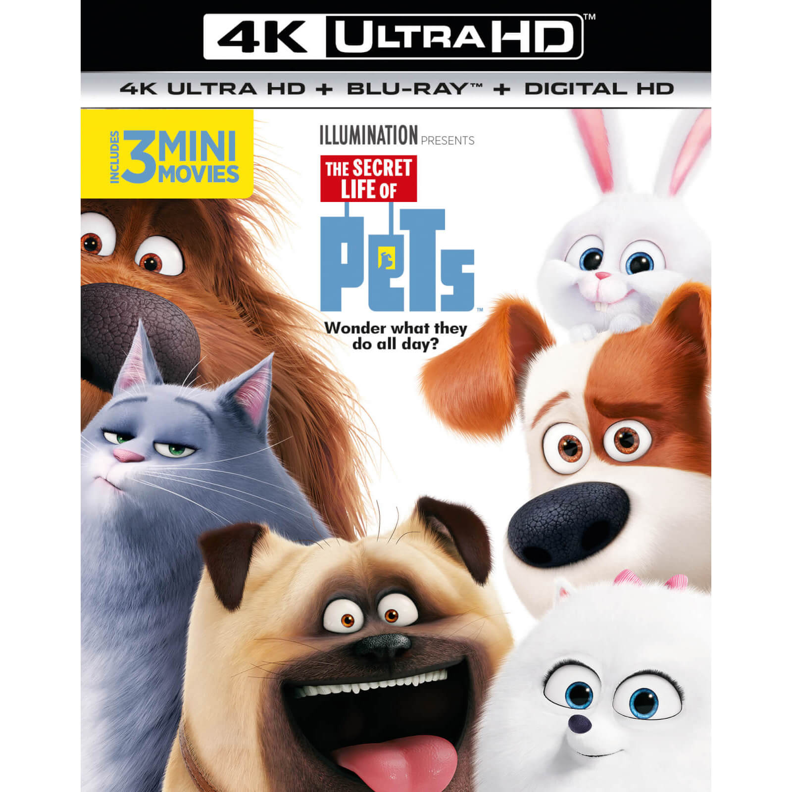 Universal Pictures The secret life of pets - 4k ultra hd