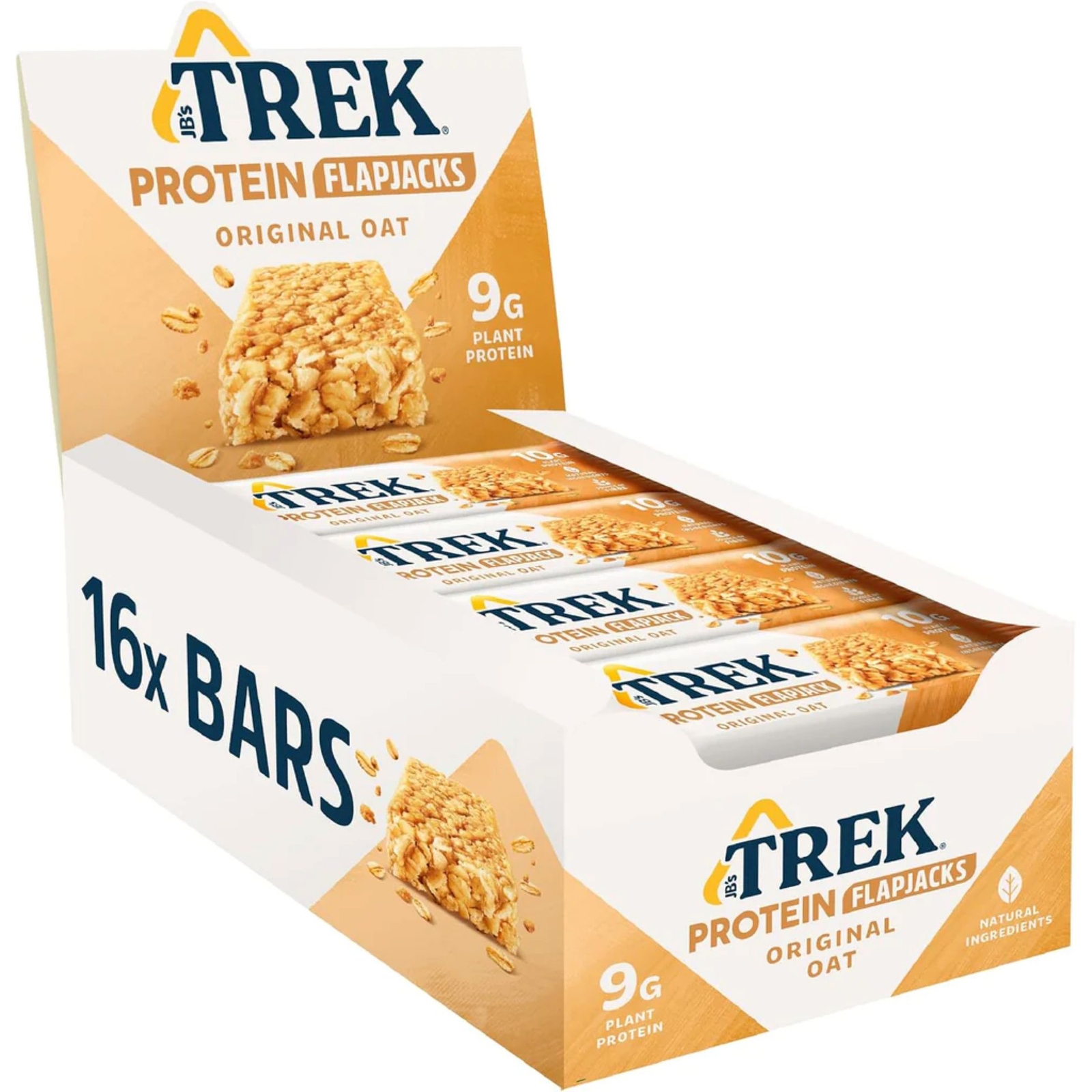 Myprotein UK Trek Original Oat Protein Flapjack - 16servings - Original Oat