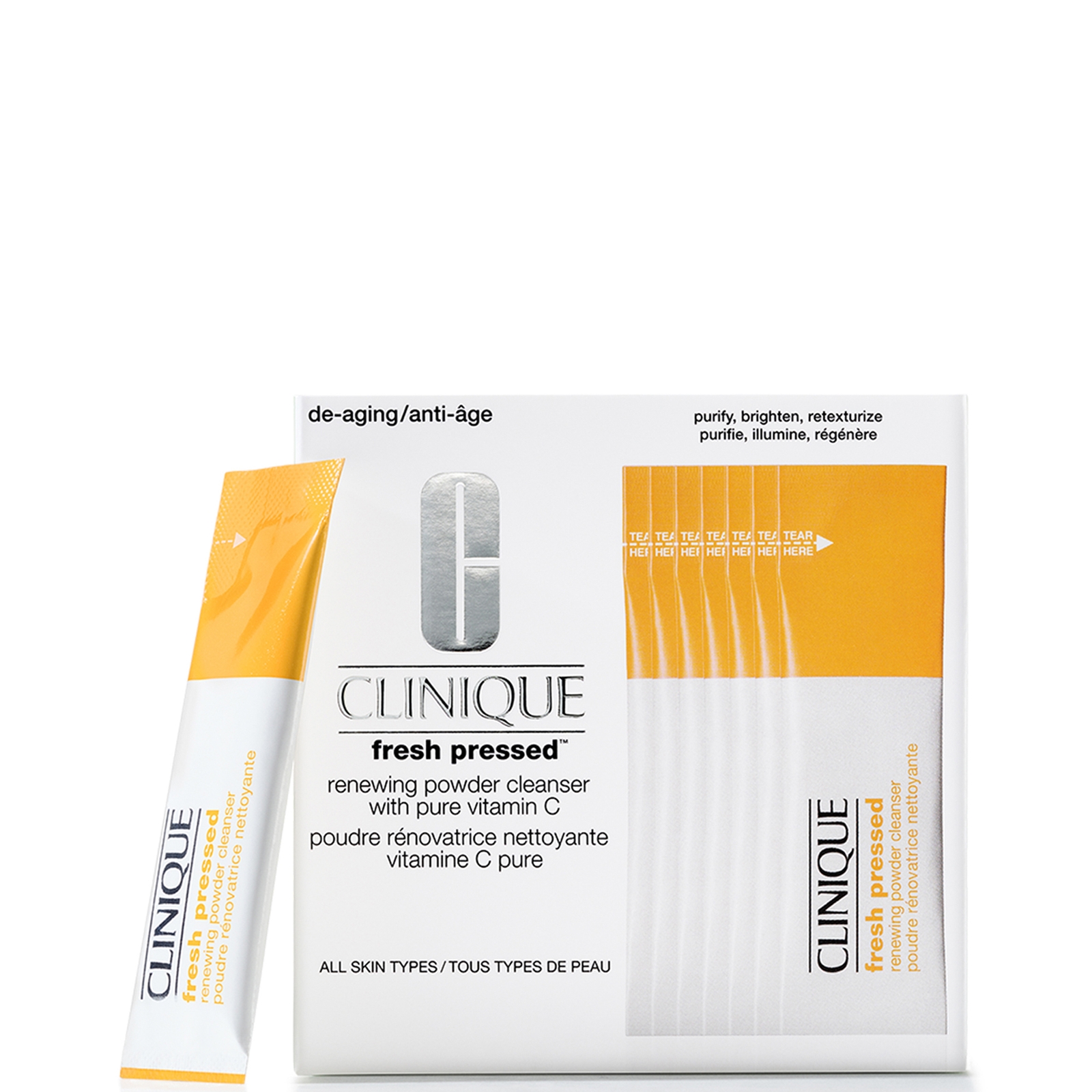 Clinique Fresh Pressed™ Renewing Powder Cleanser with Pure Vitamin C