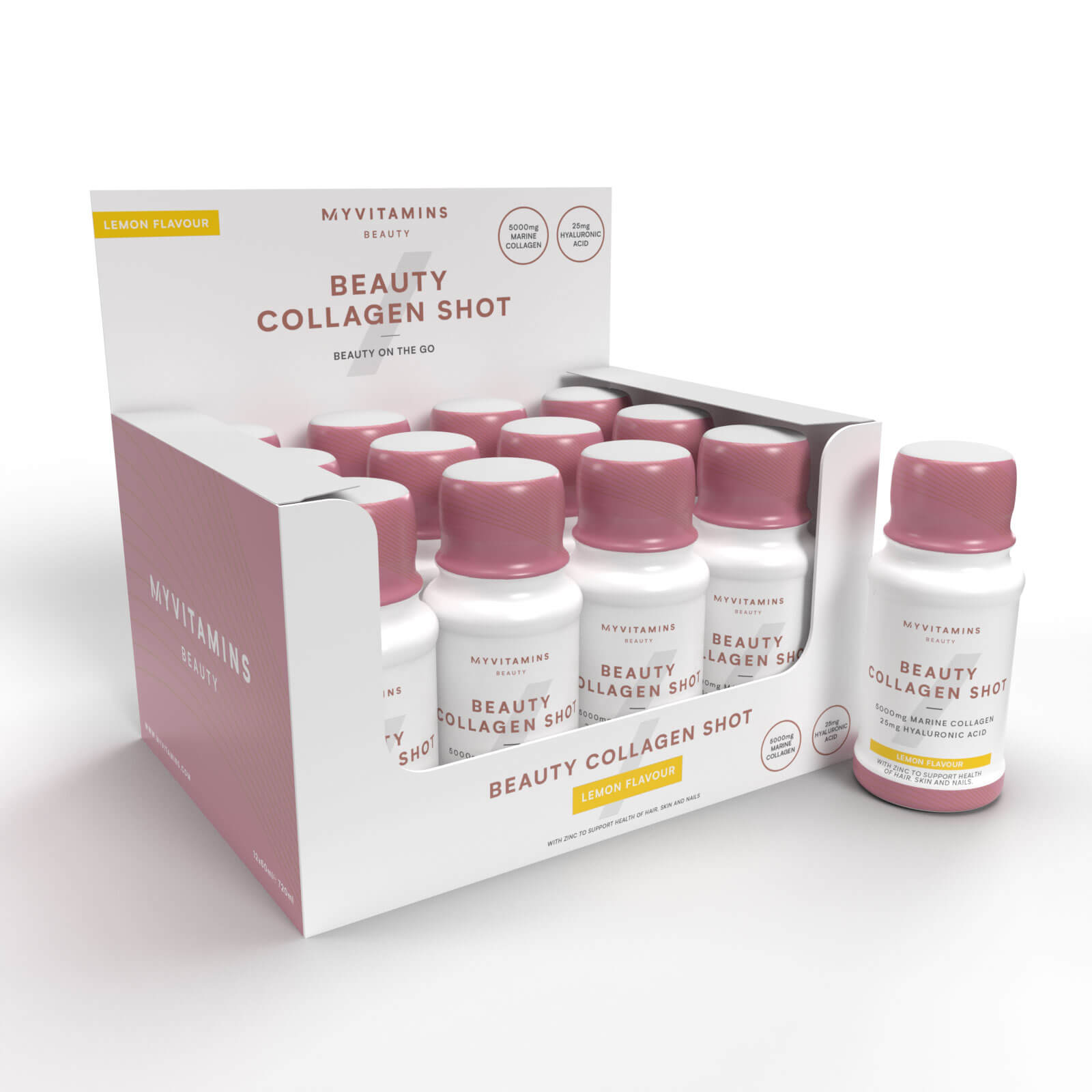 Beauty Collagen Shot (Box of 12) - Pineapple and Coconut